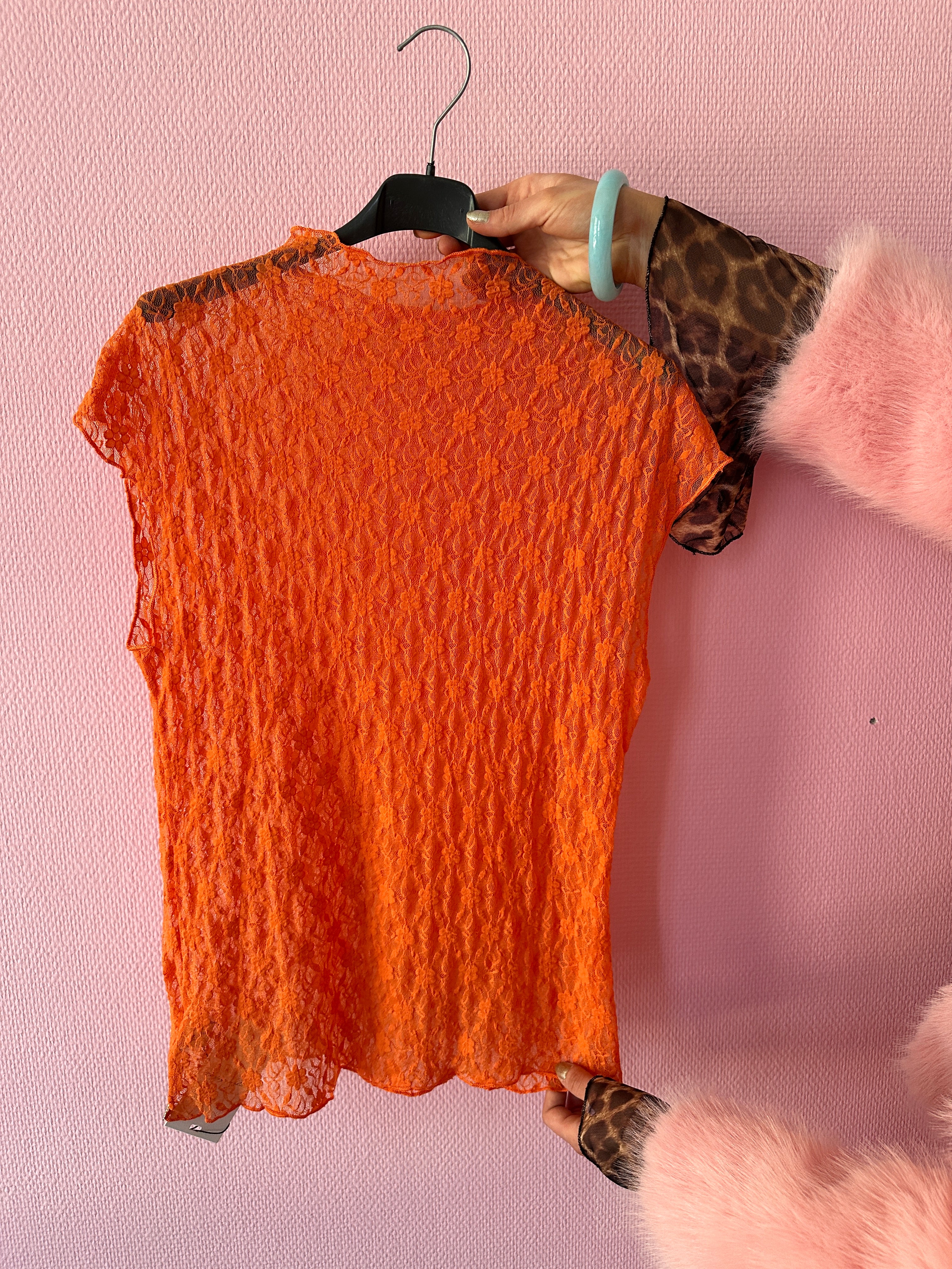 ORANGE TOP LACE