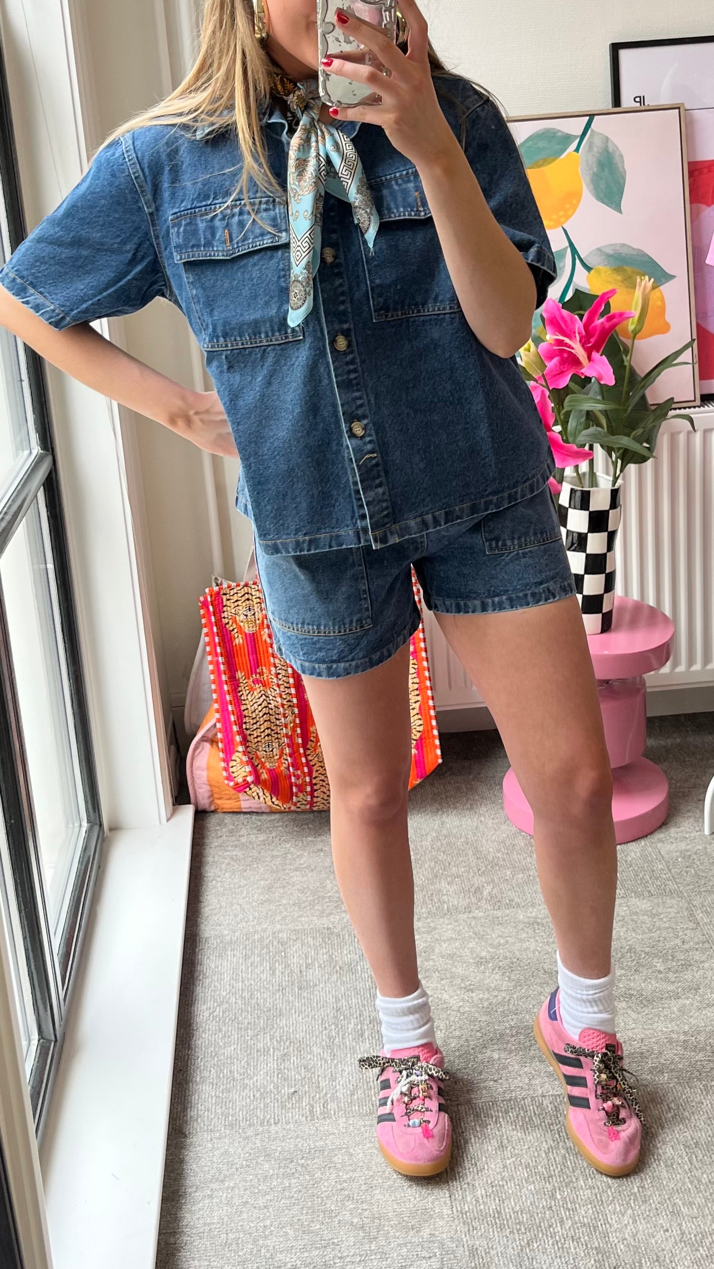 JEANS SHORT