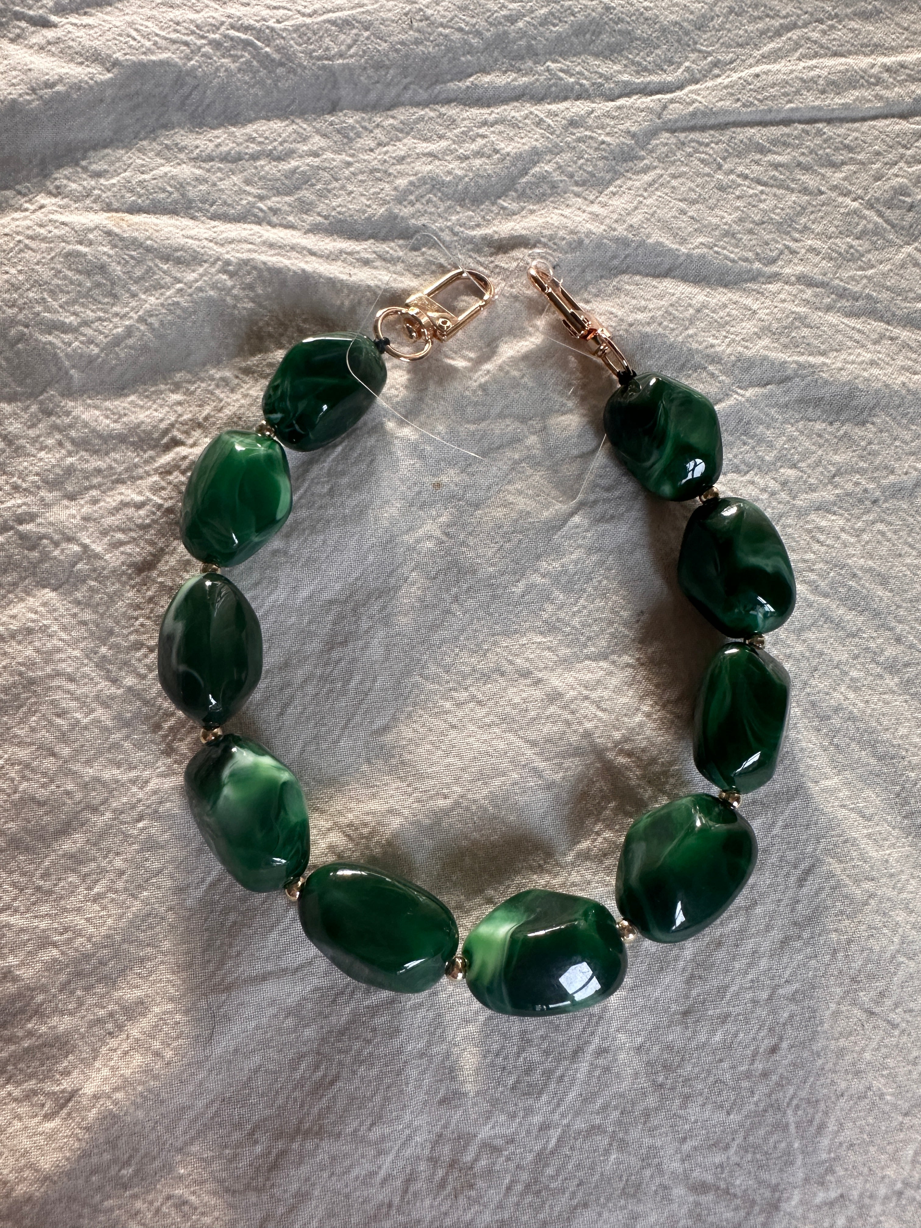 TELEFOONKOORDJE GROENE STENEN