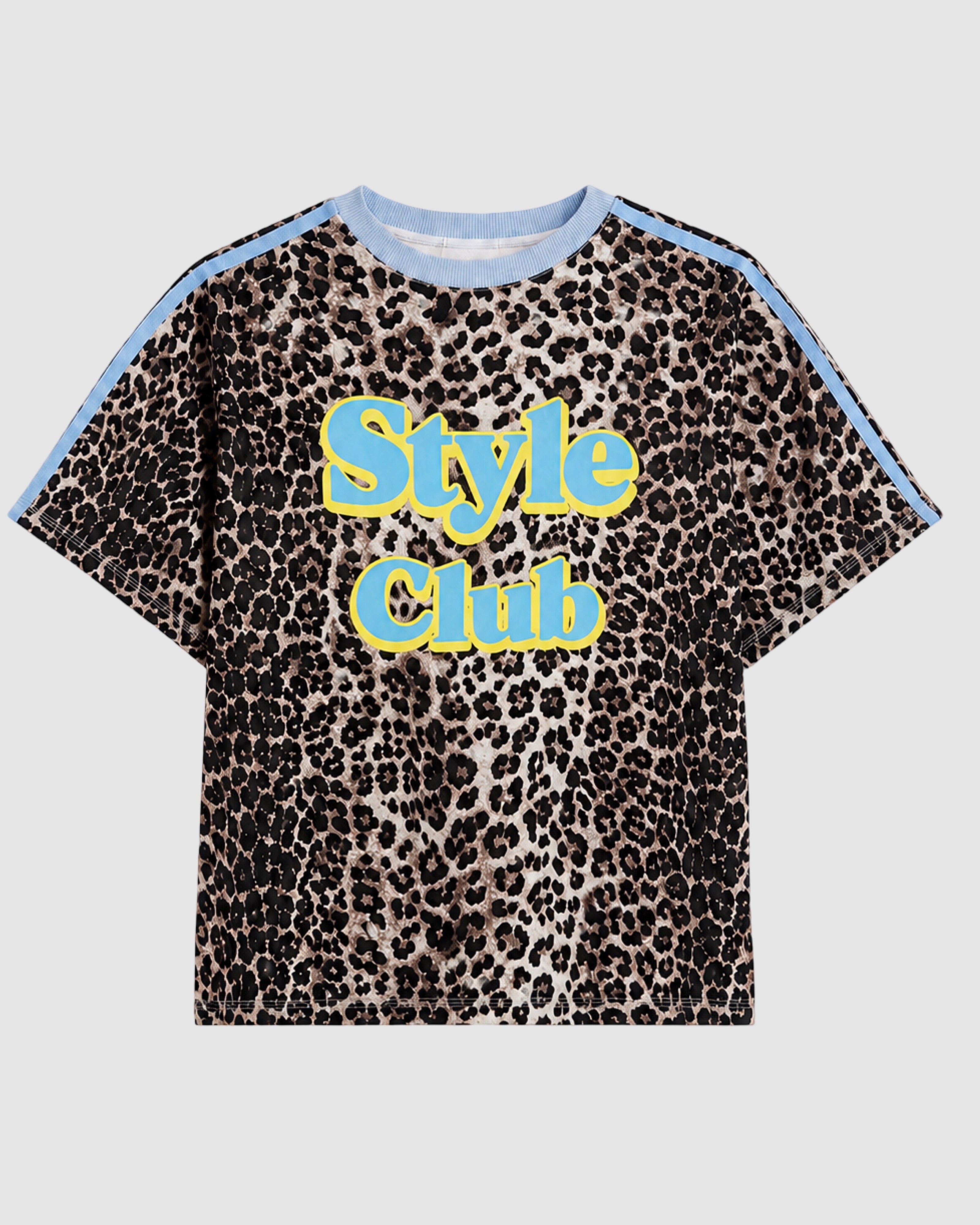 MUSTHAVE PANTER SHIRT MET BLAUW
