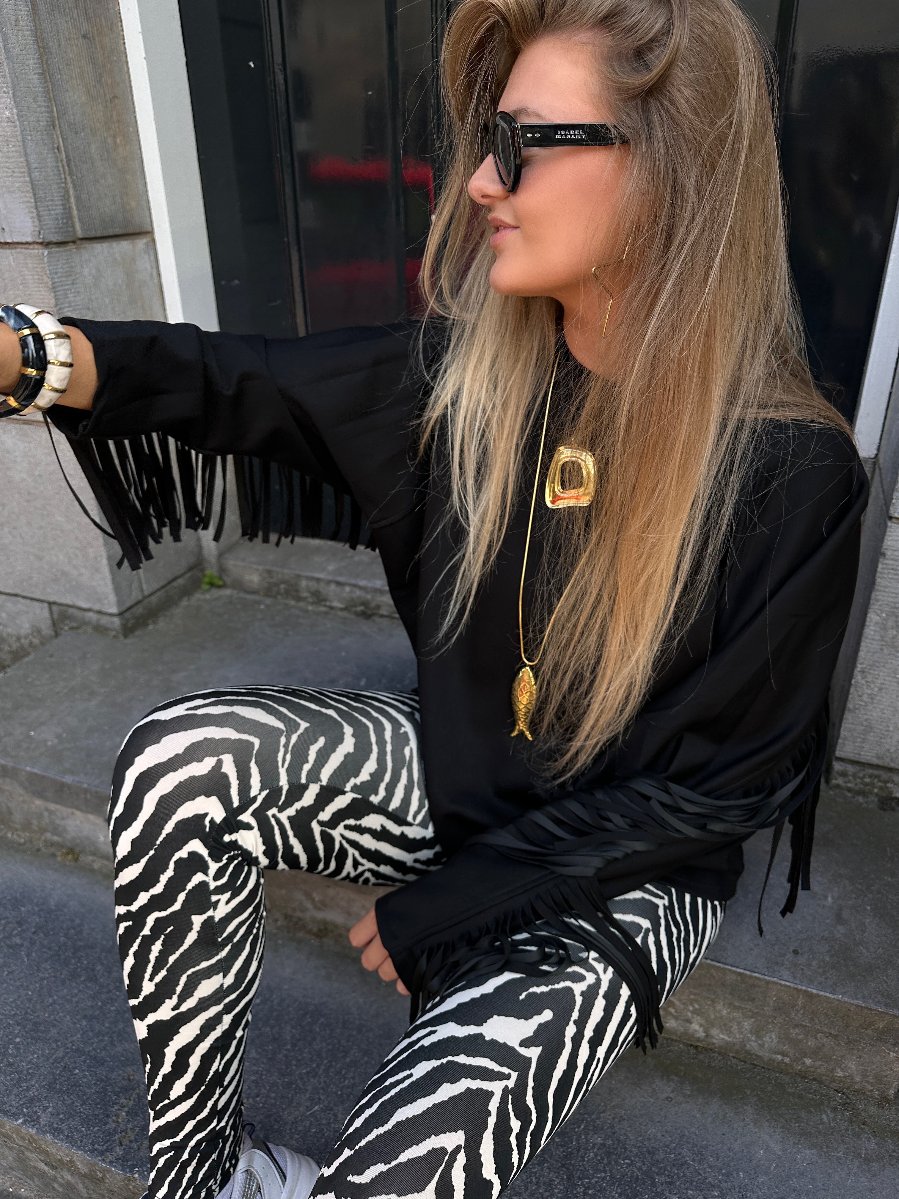 ELISE SWEATER ZWART