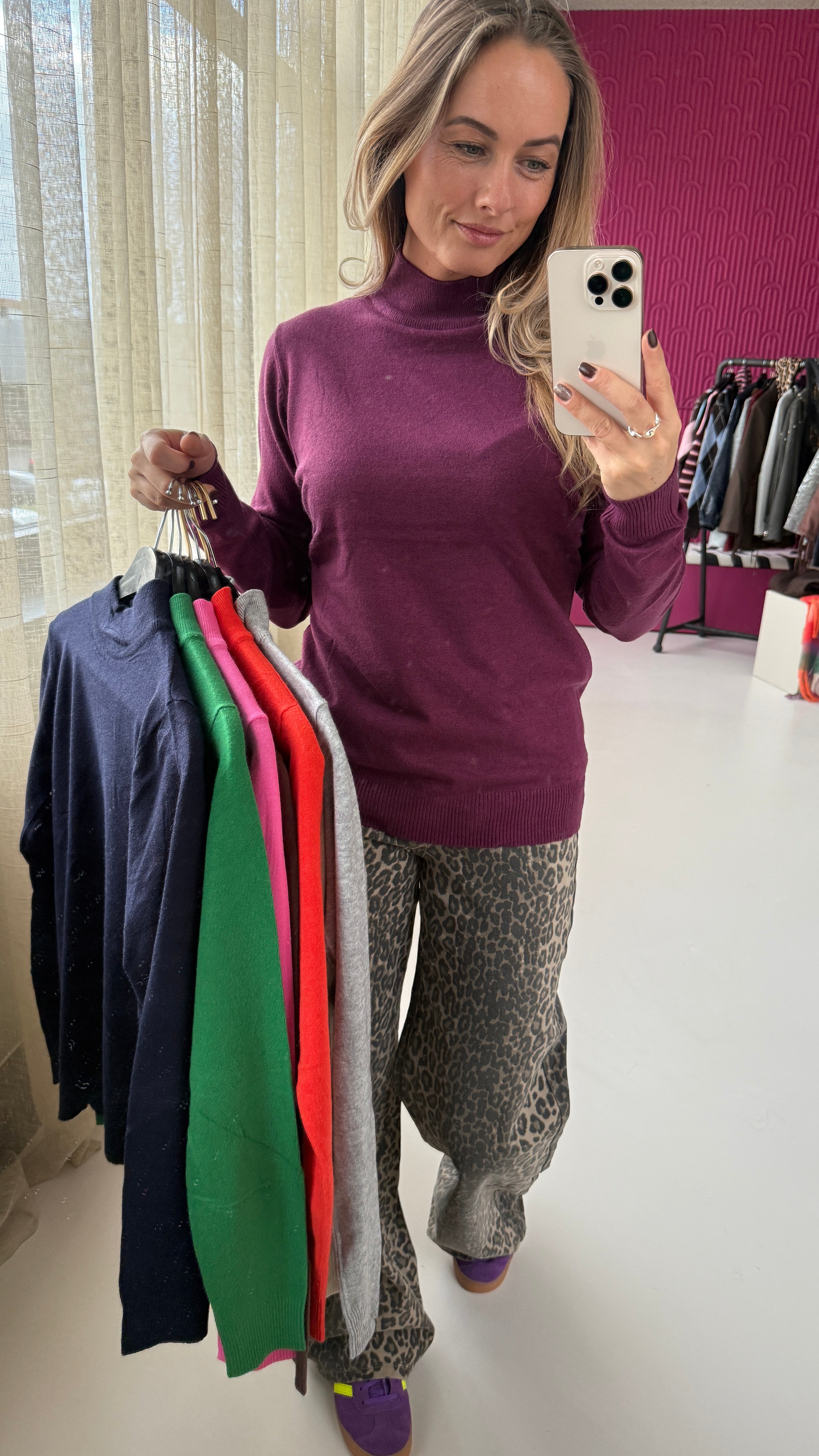 OLIVIA KOLLETJE AUBERGINE