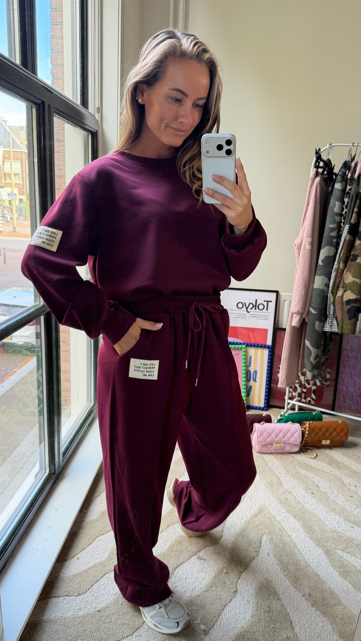 YIBBY PAK BURGUNDY