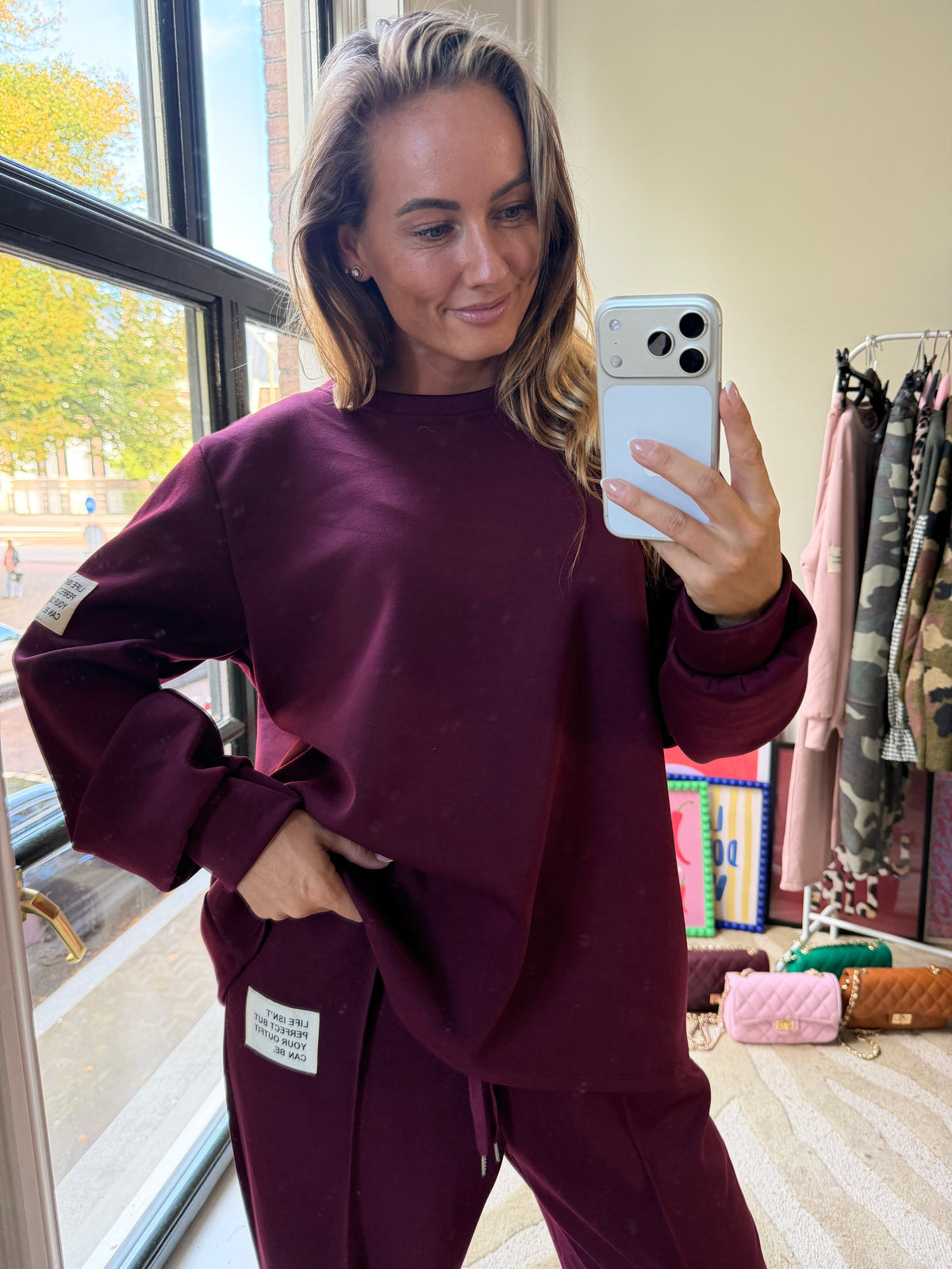 YIBBY PAK BURGUNDY