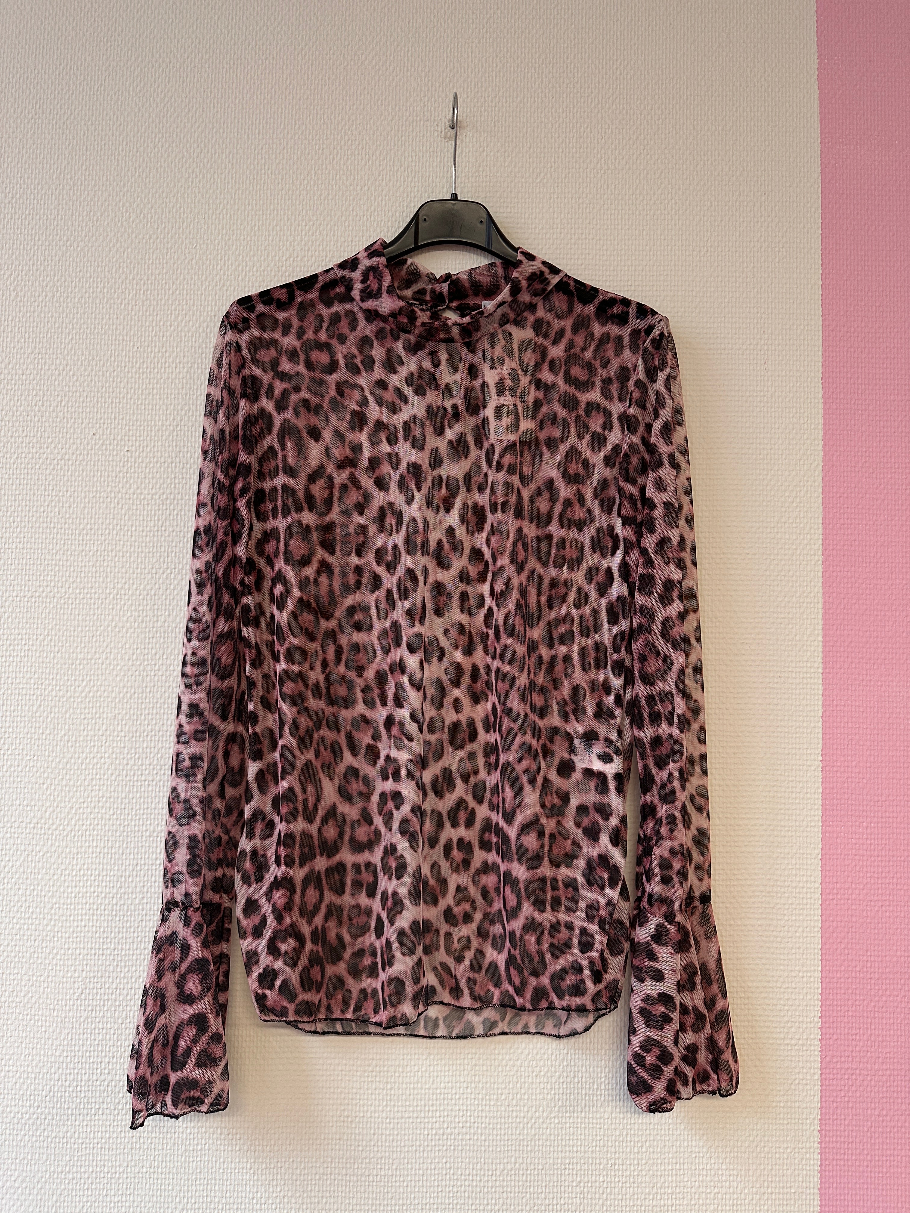 PANTHER MESH TOP TRUMPET PINK