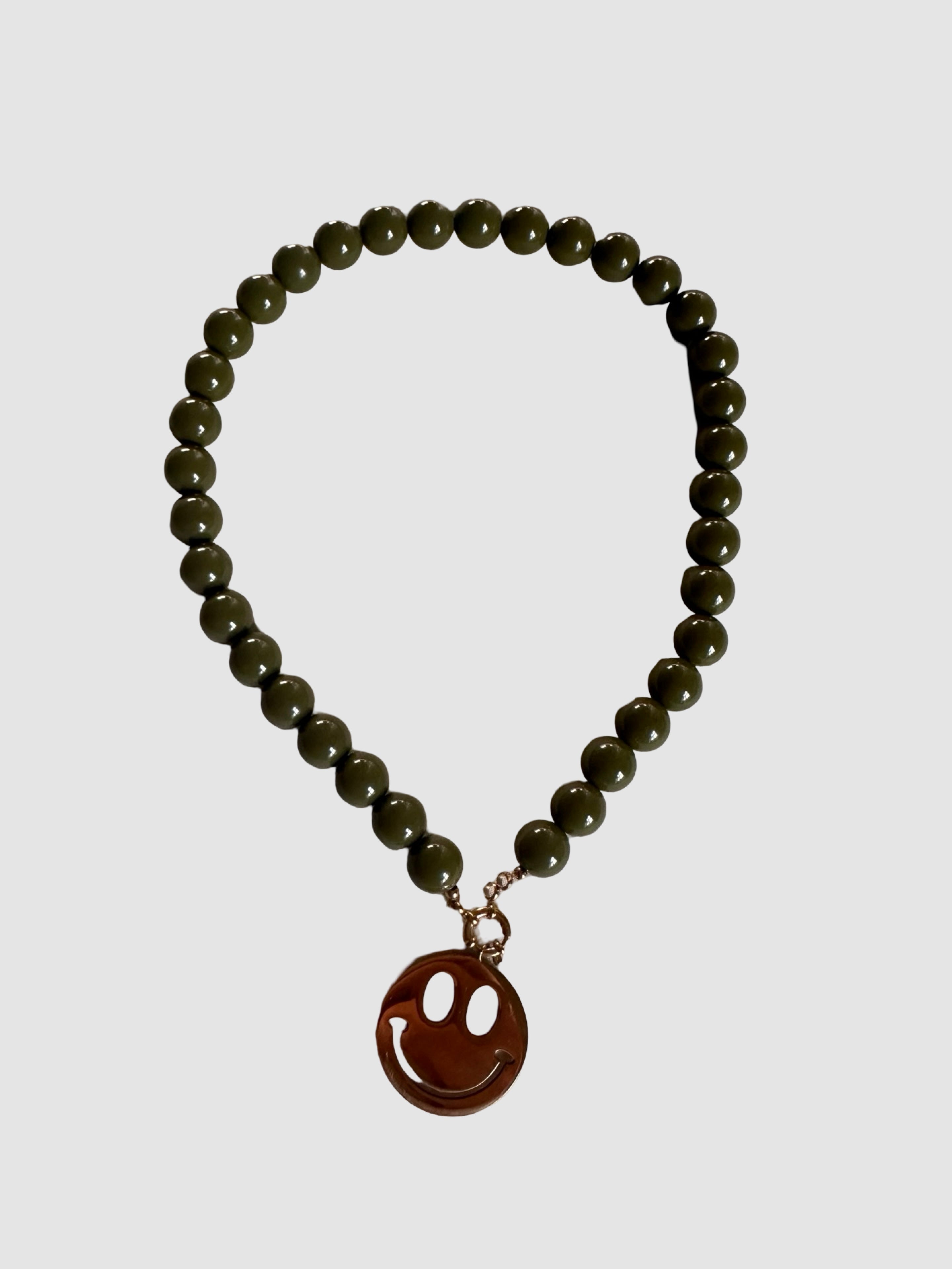 EVA MUSTHAVE KETTING MET SMILEY OLIJF