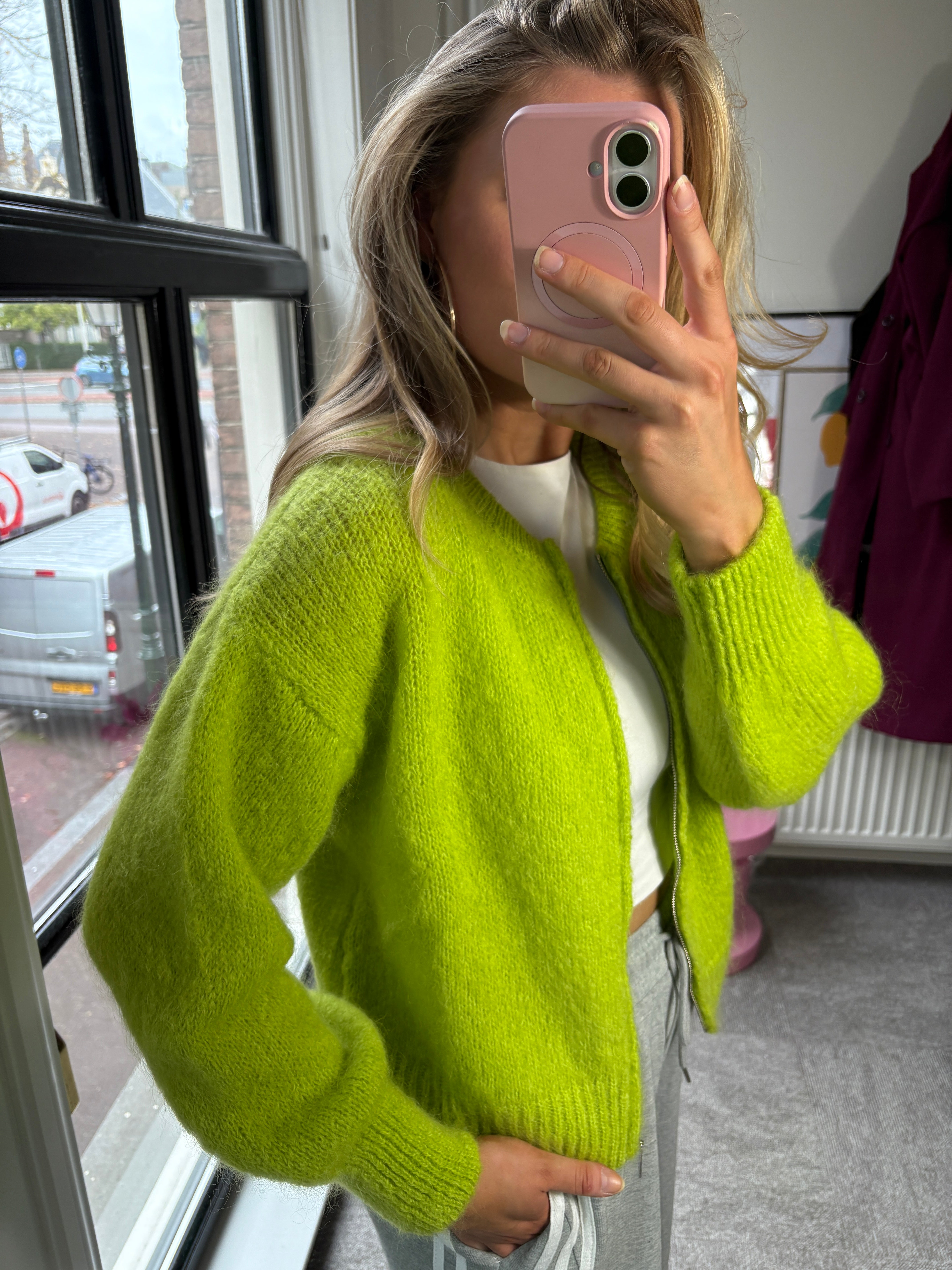 SUZY VEST LIME ANIS