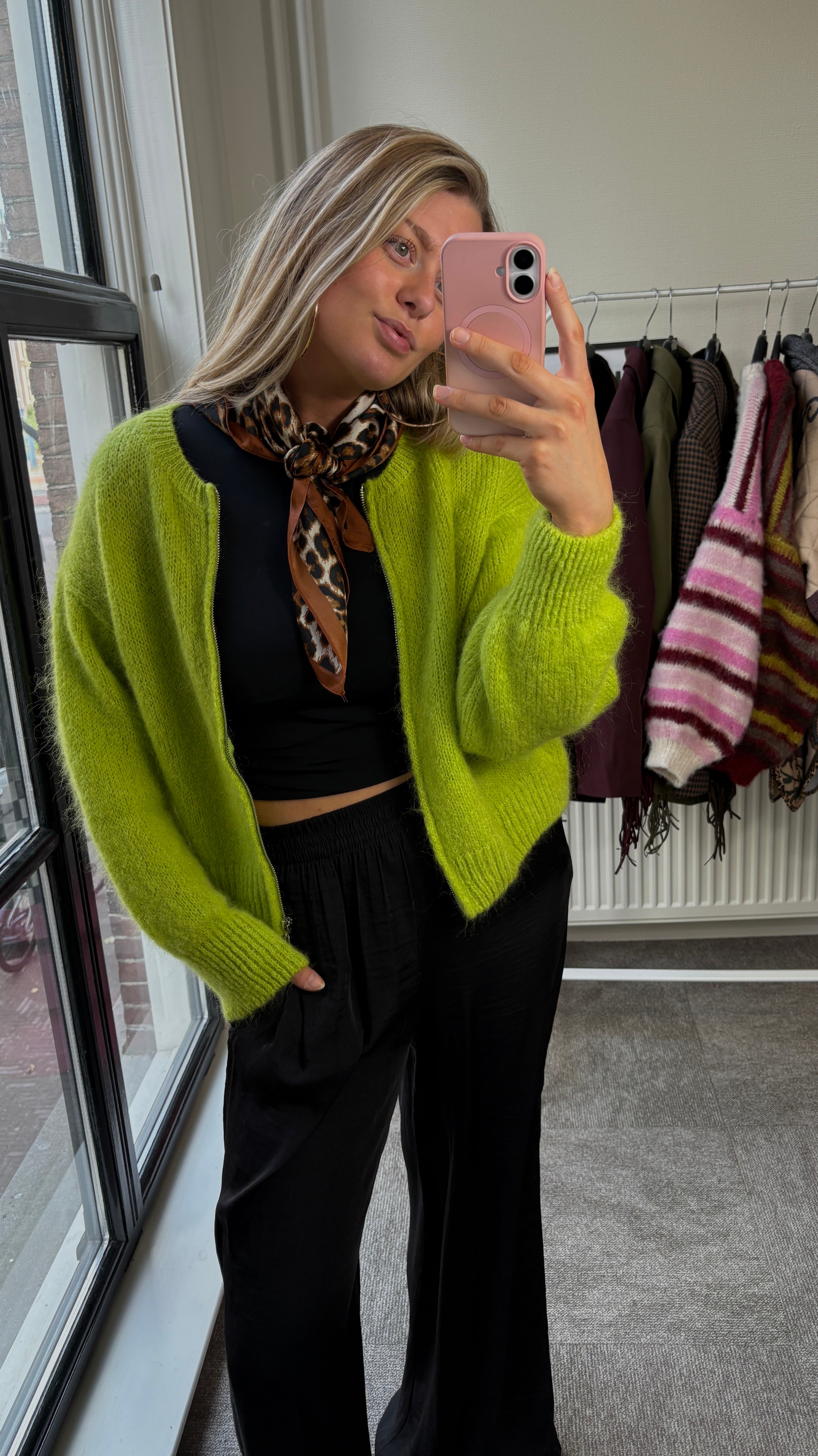 SUZY VEST LIME ANIS