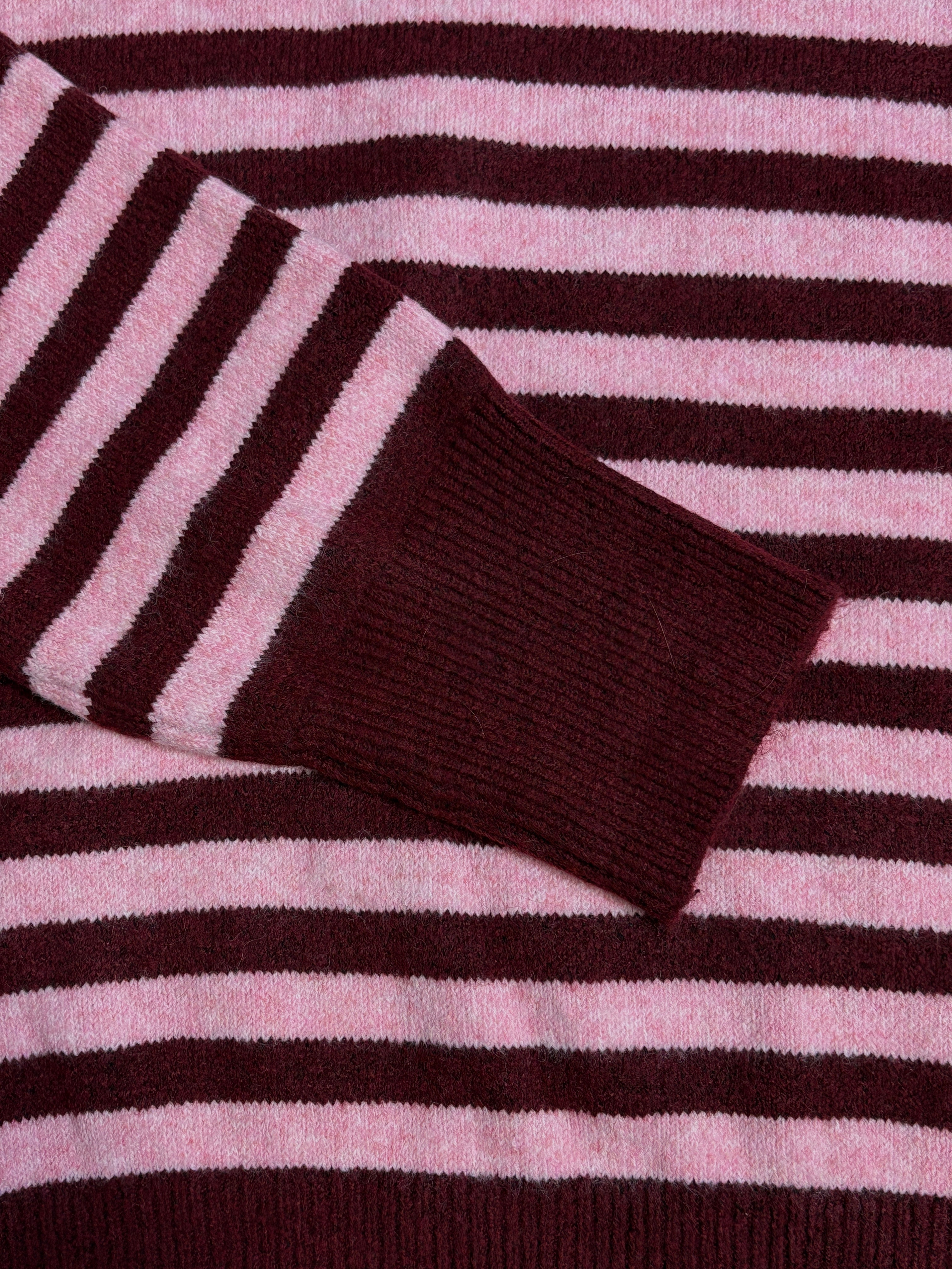 OLIVIA TRUI ROZE/ BURGUNDY