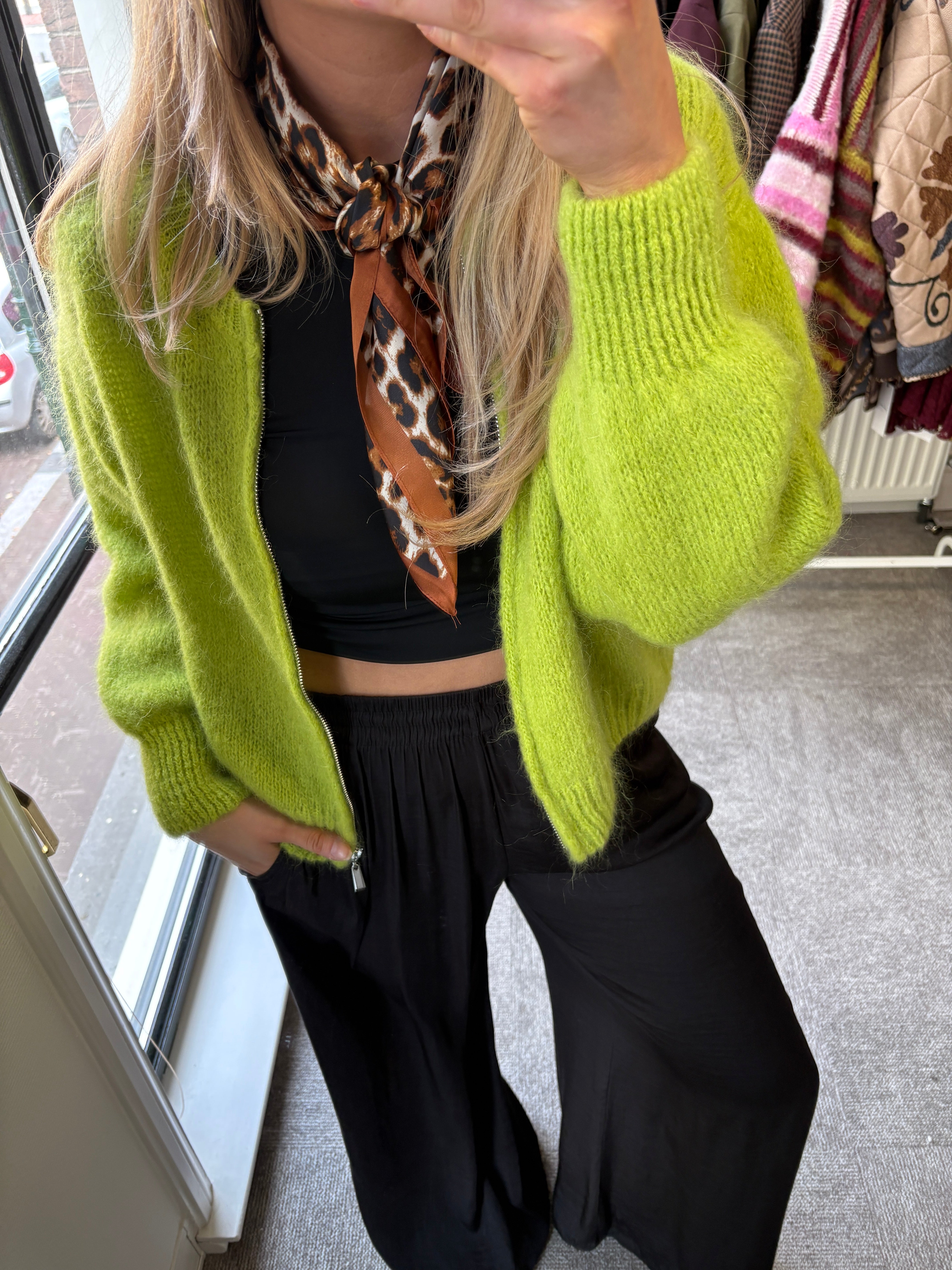 SUZY VEST LIME ANIS