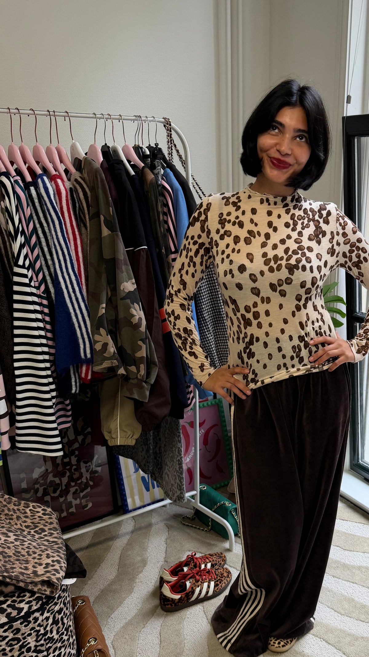 PANTER BAMBI TOP BEIGE