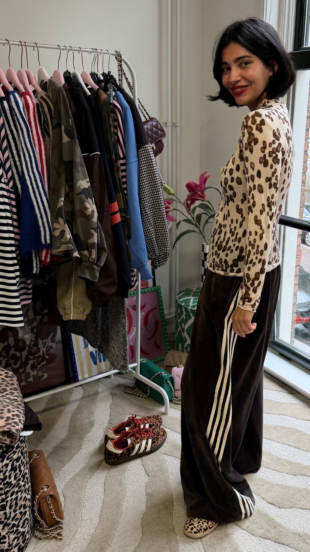 PANTER BAMBI TOP BEIGE