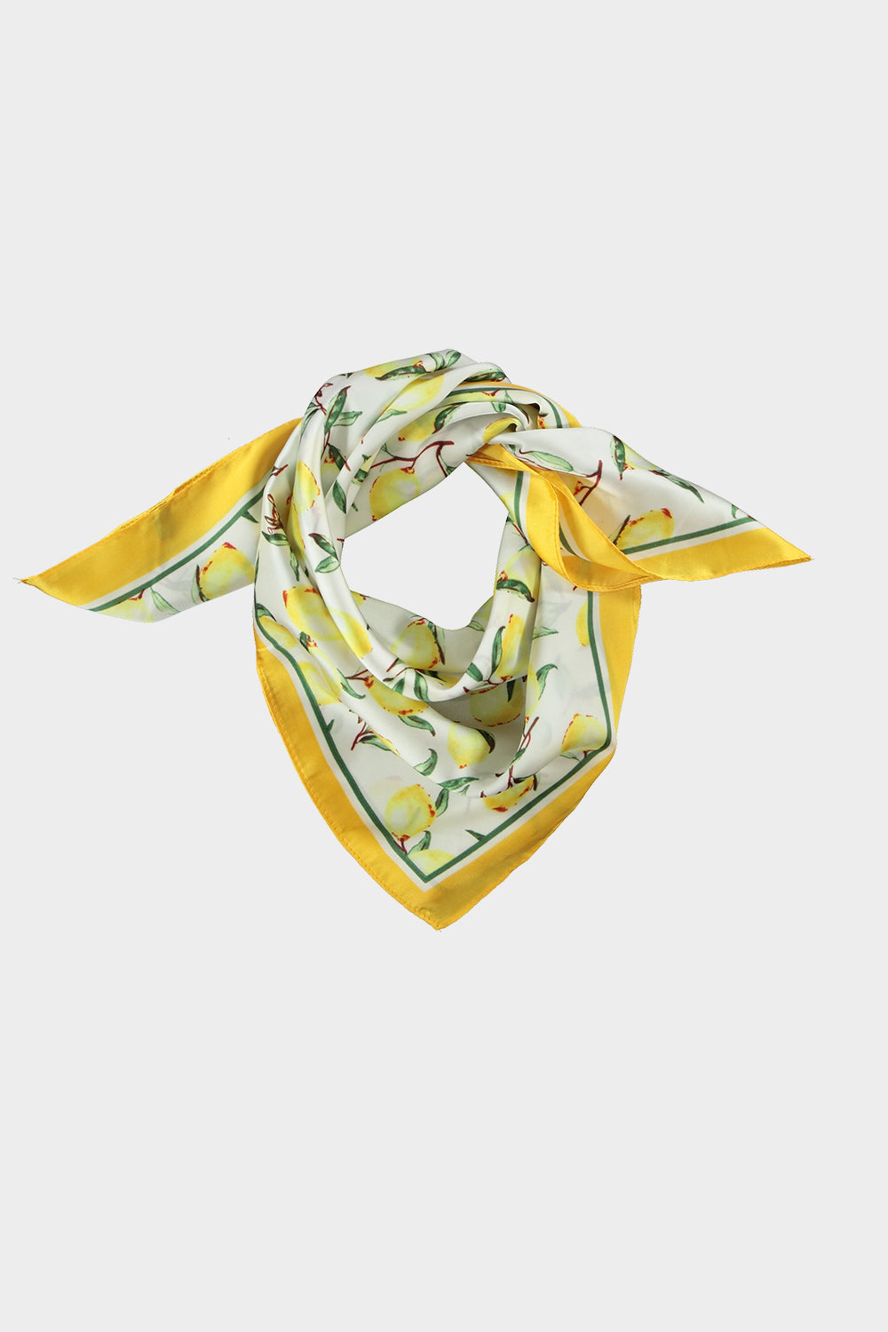 Bandana Scarf 11 Lemons Print