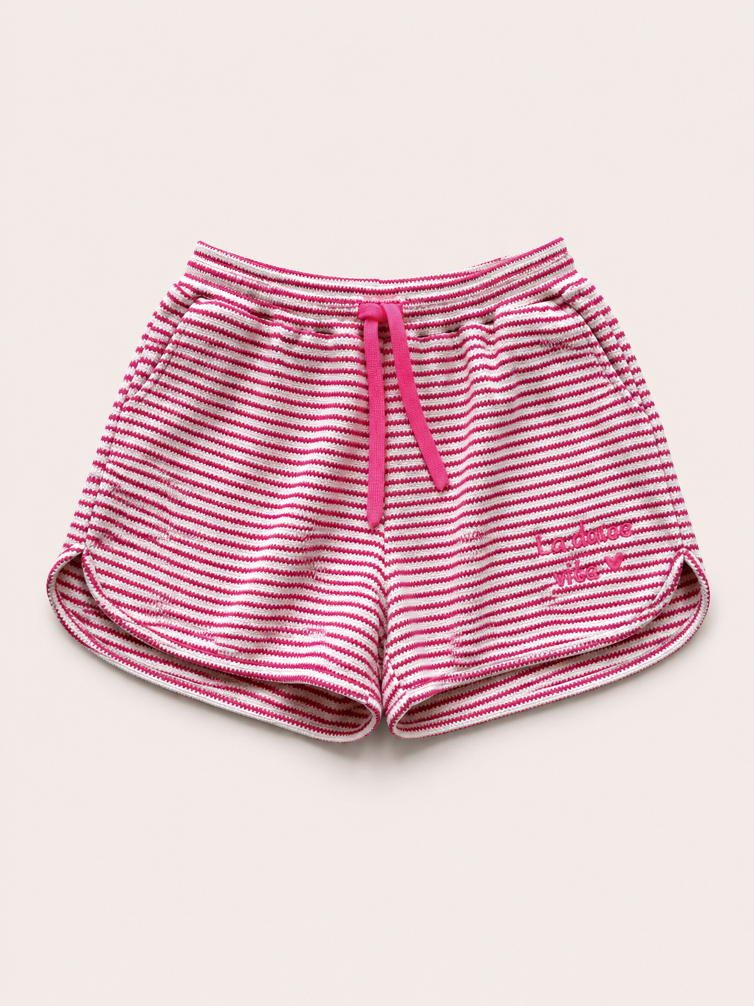gehaakt roze short la dolce vita