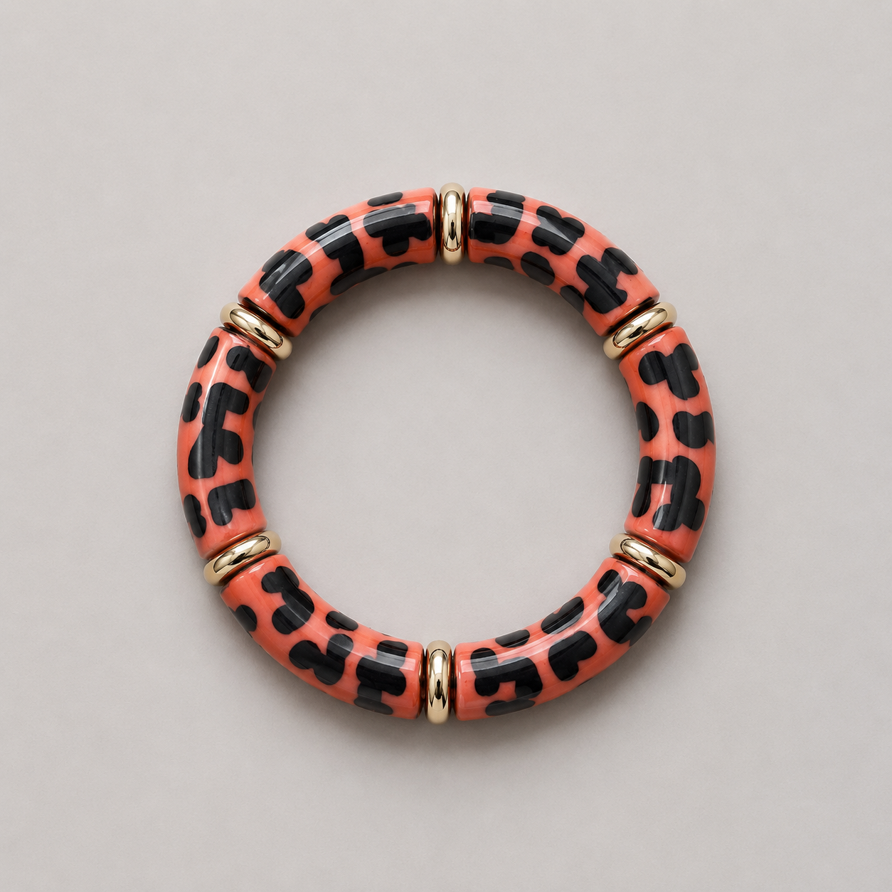 panter armband koraal