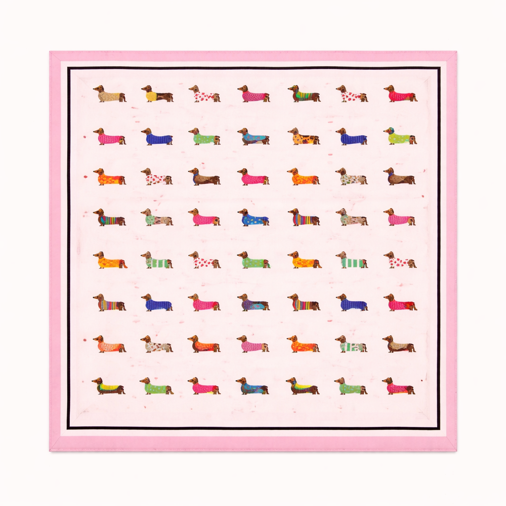 sjaaltje teckels roze