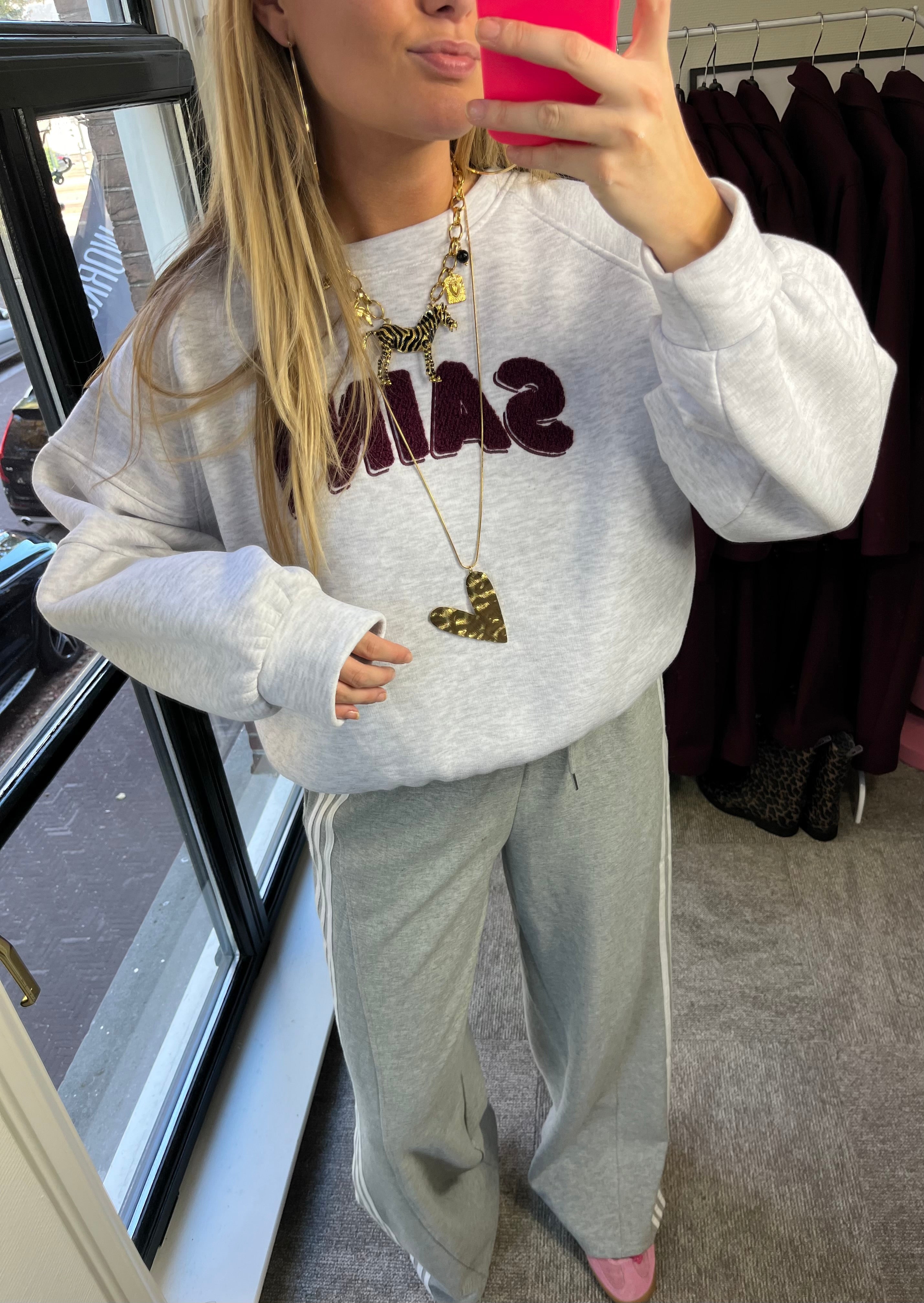 SOFIE SAINT SWEATER | GRIJS