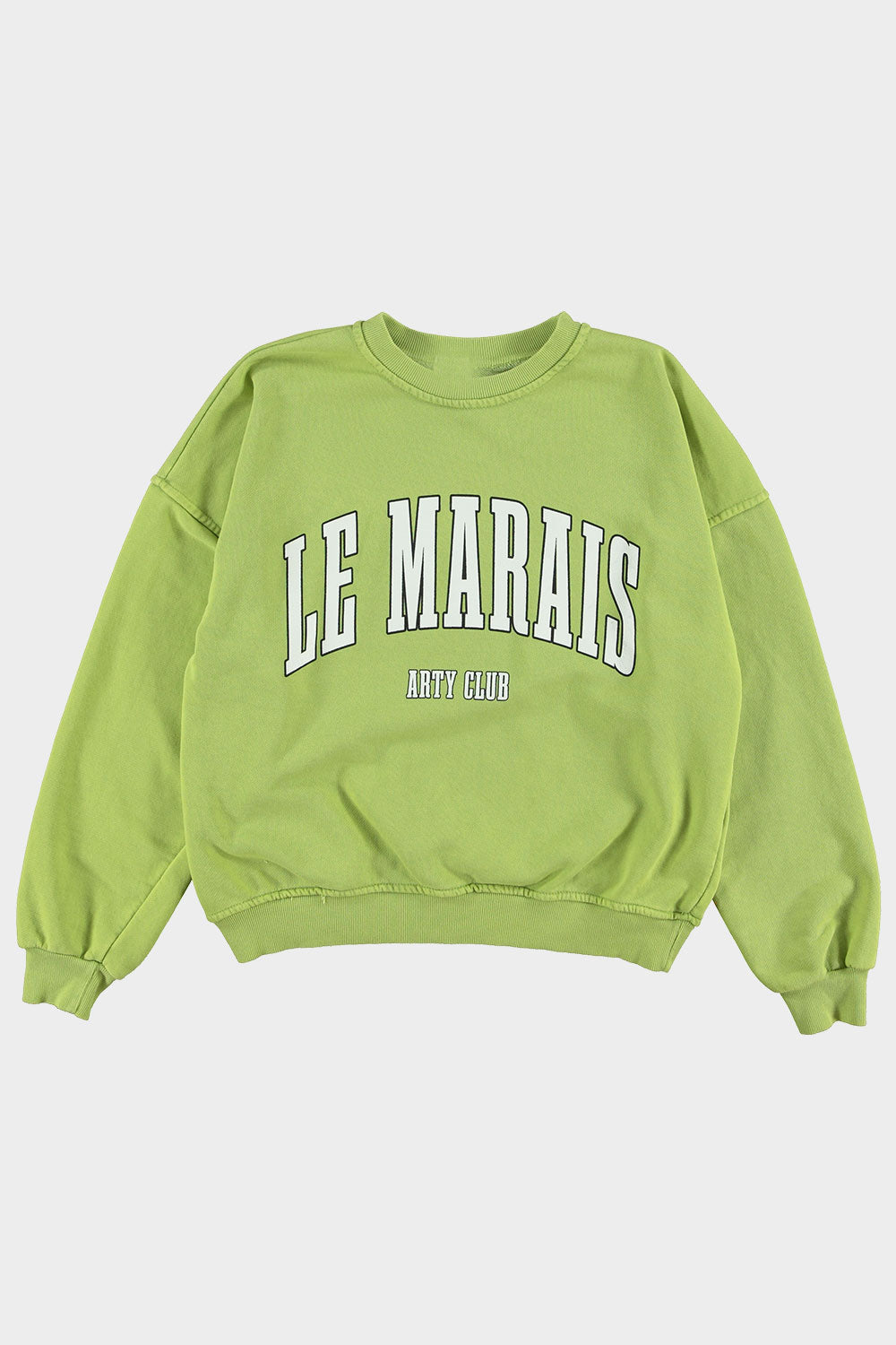 LE MARAIS SWEATER ANIS GROEN