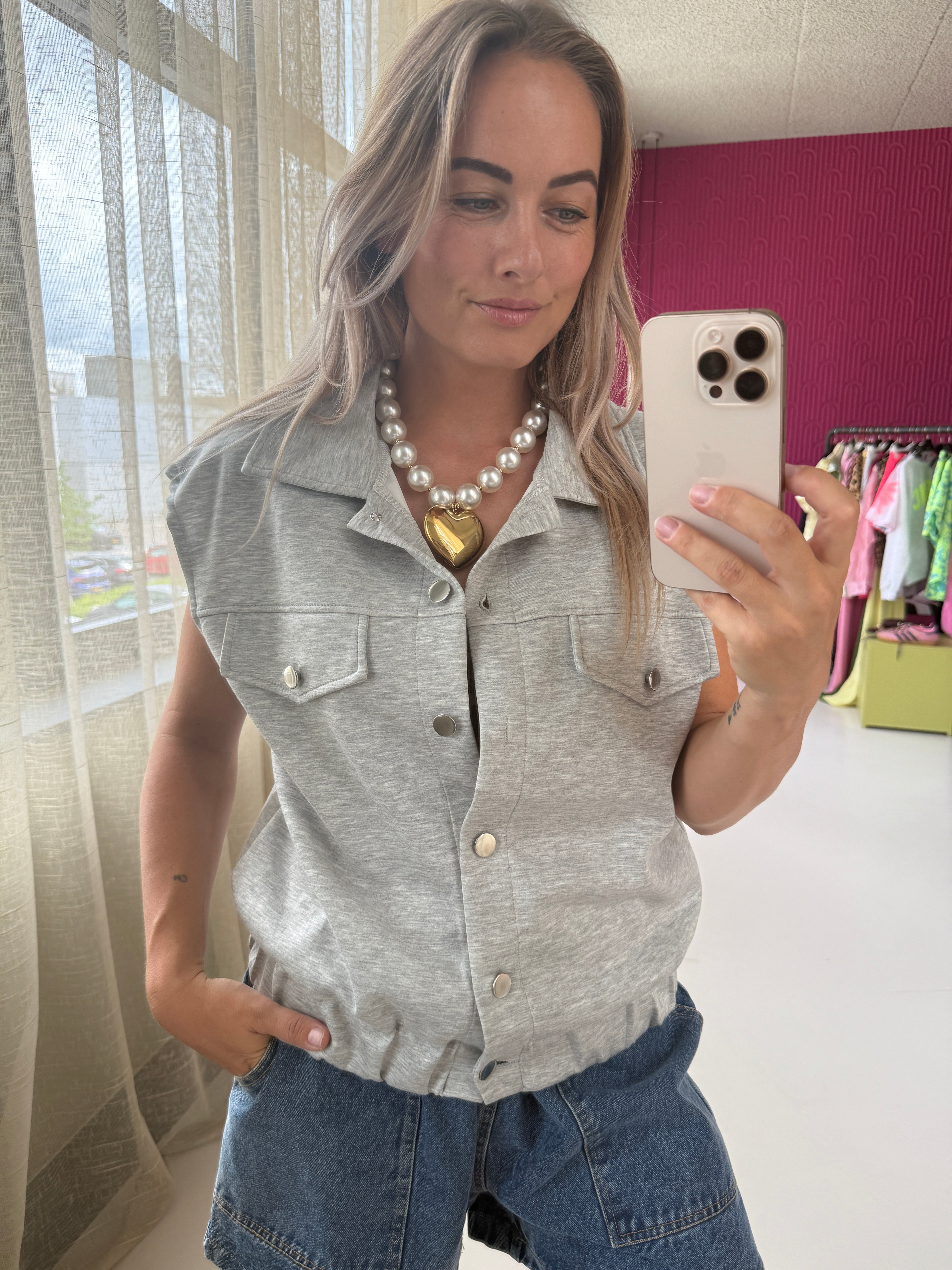 GRIJS KAE GILET