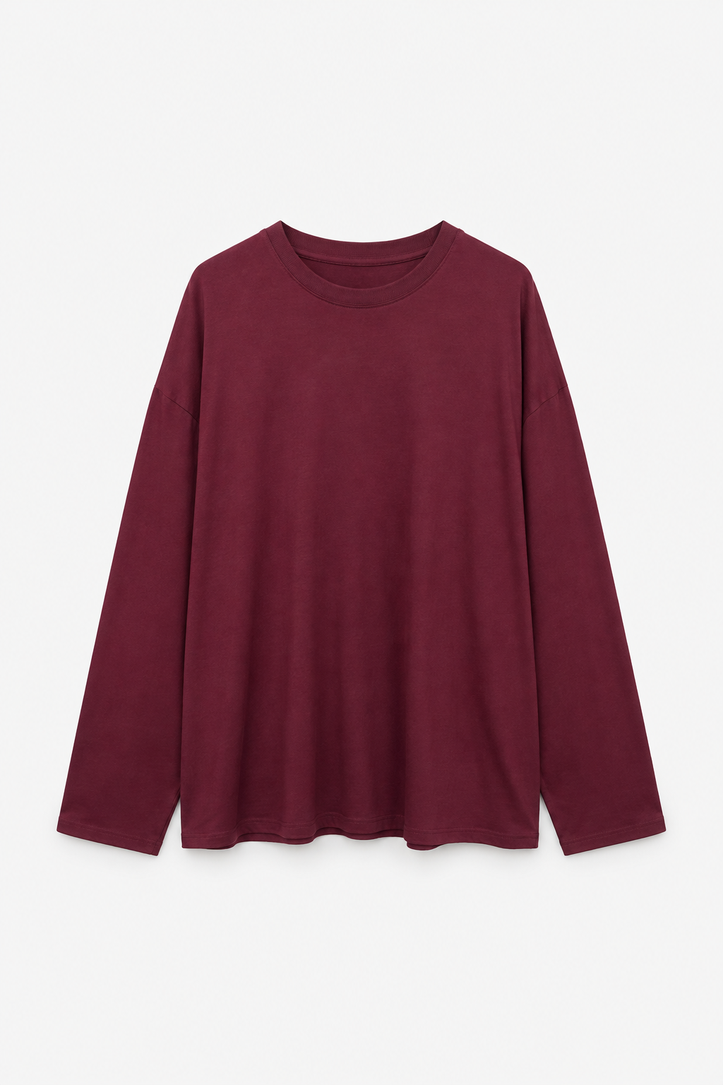 MUSTHAVE LONGSLEEVE BURGUNDY