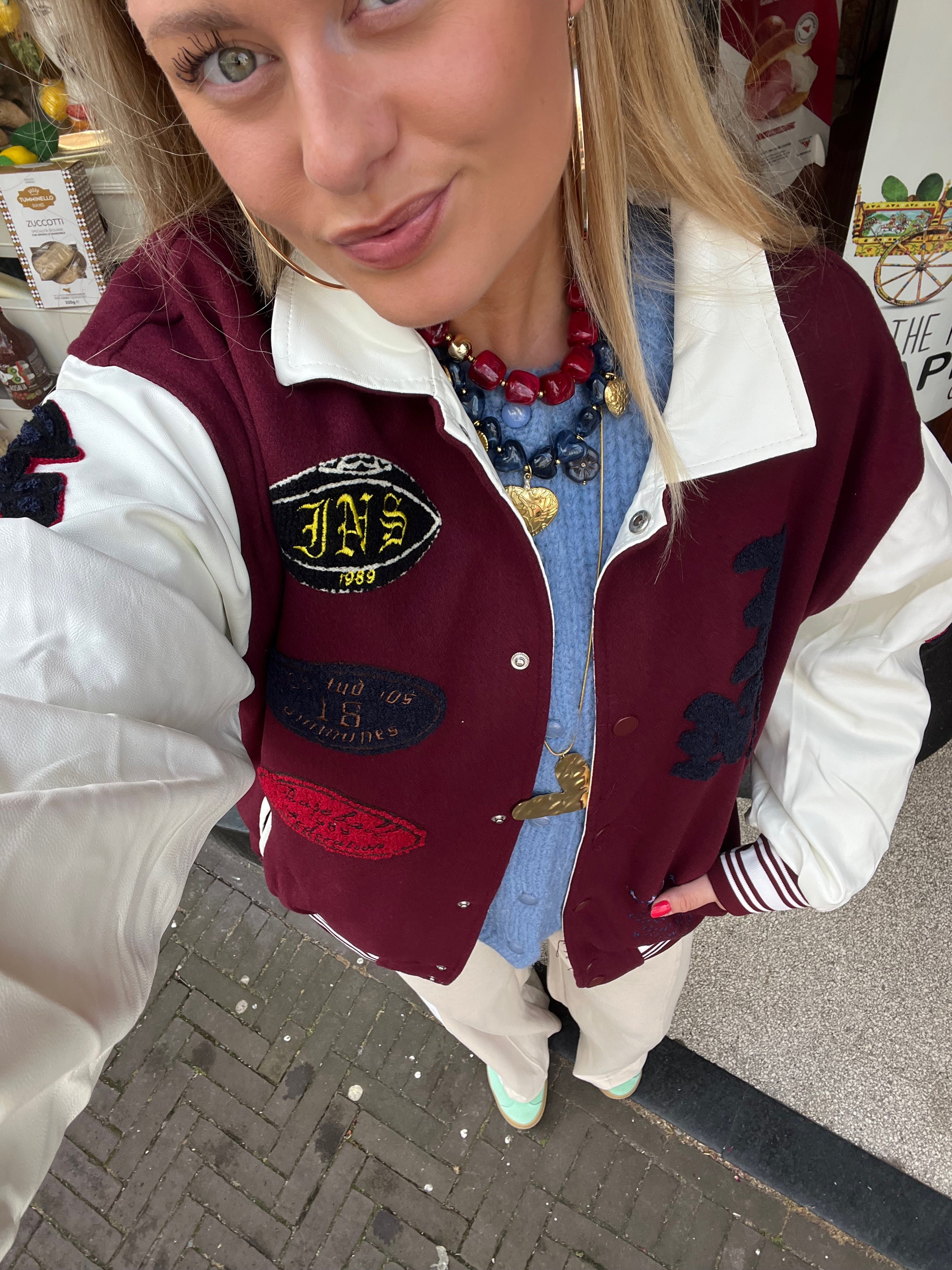 BIBI BASEBALL JAS | BURGUNDY