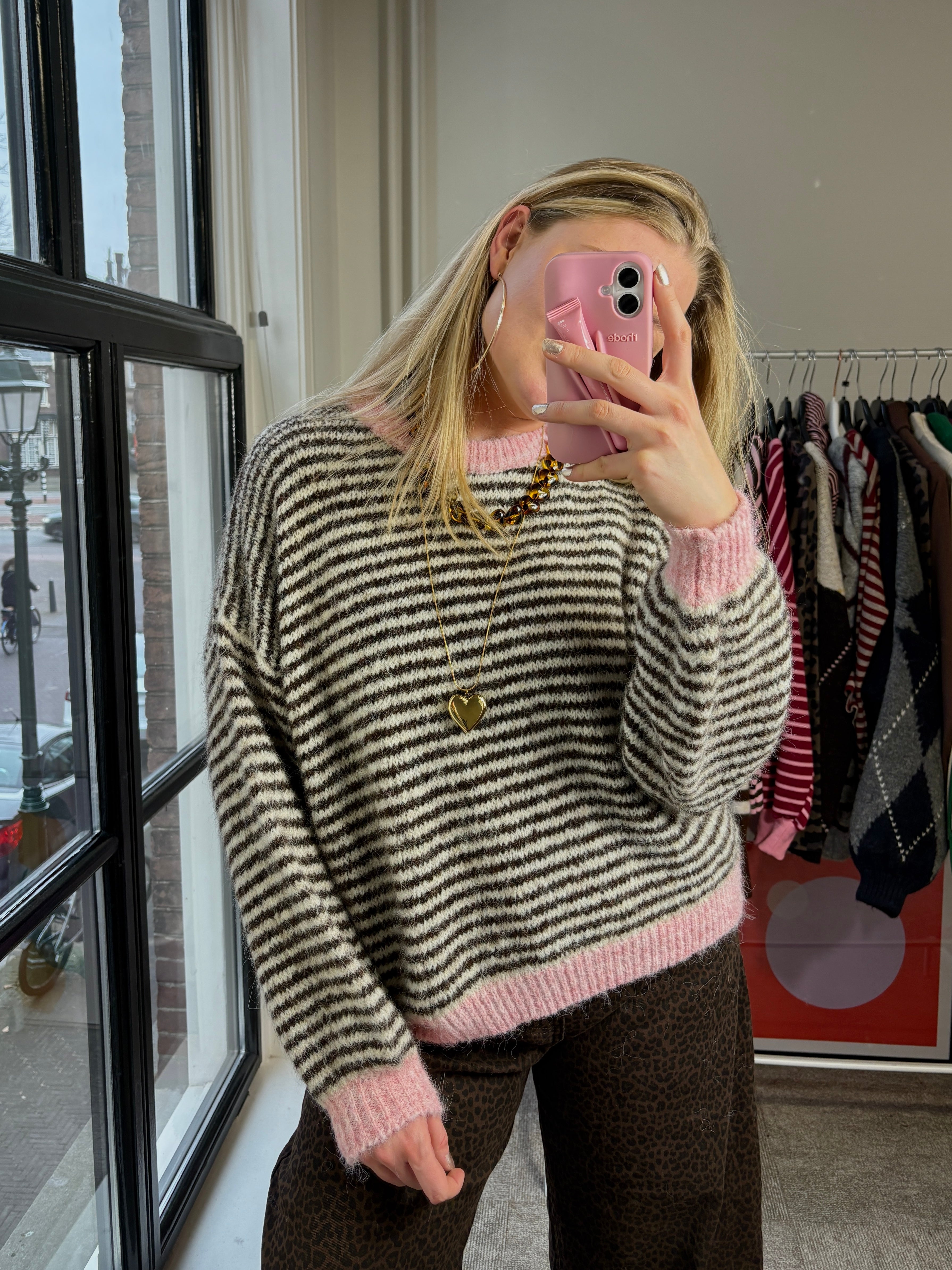 LOTTE TRUI BRUIN/ROZE