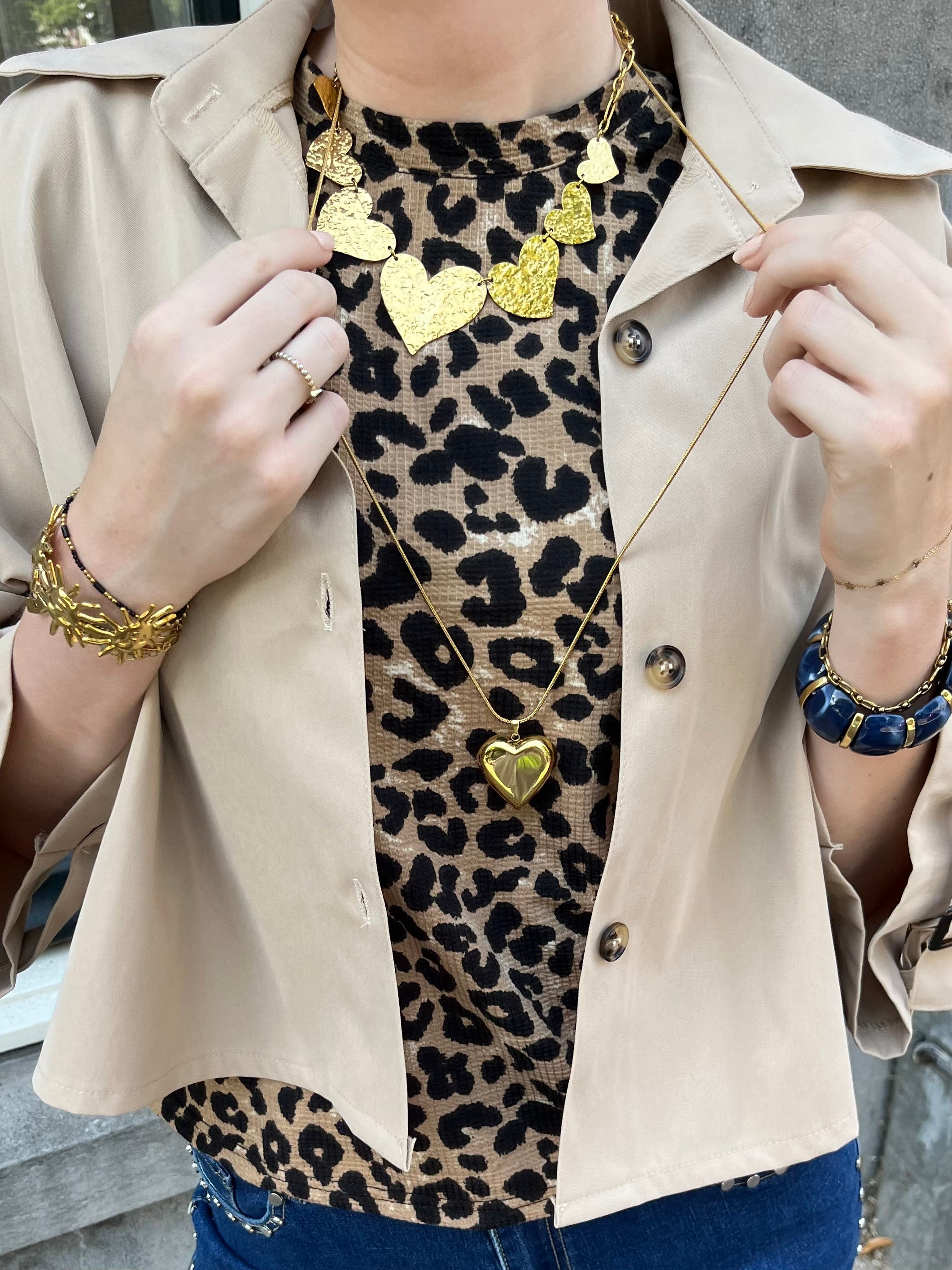 BIG HEART NECKLACE LONG