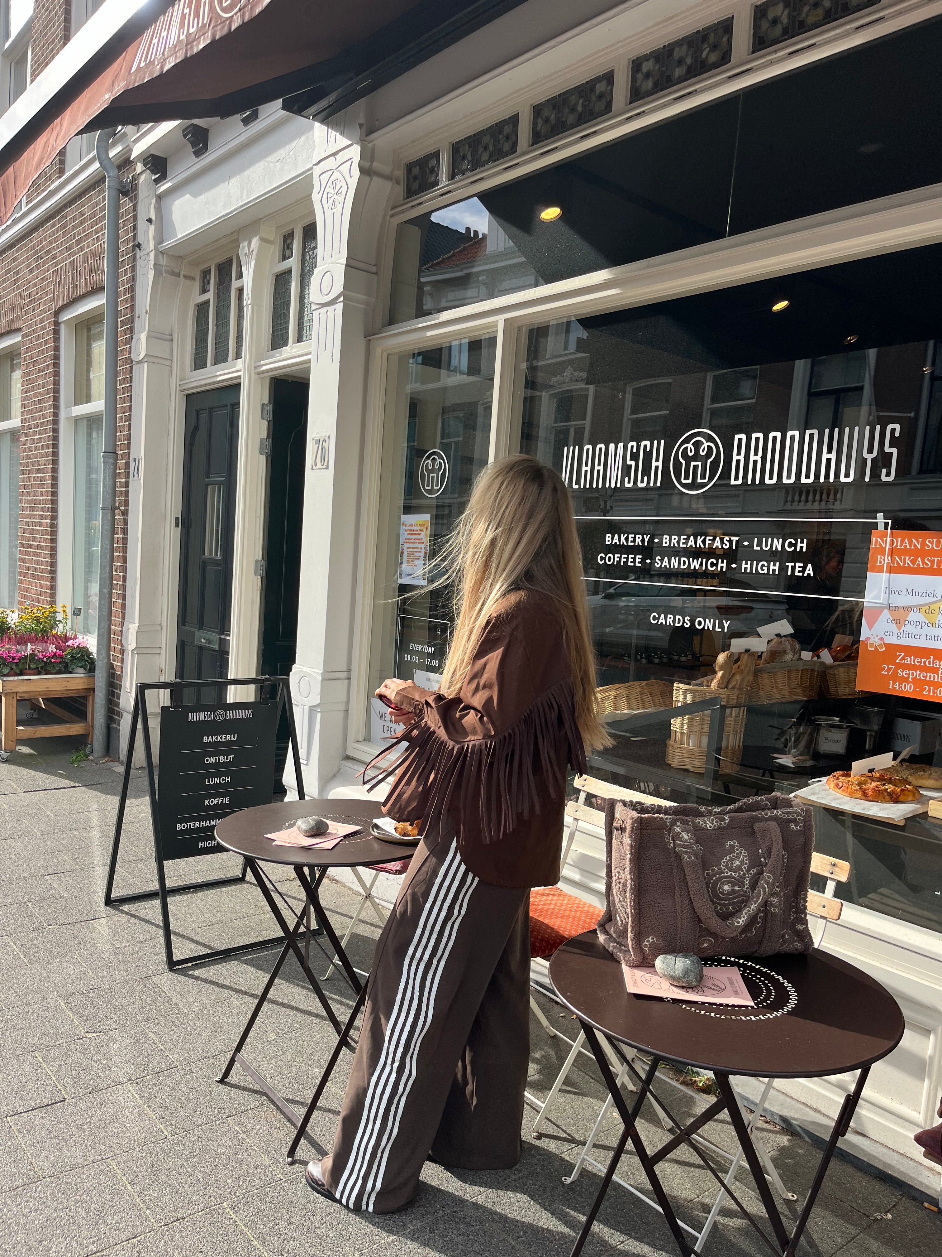 MAXIMA BLOUSE BRUIN