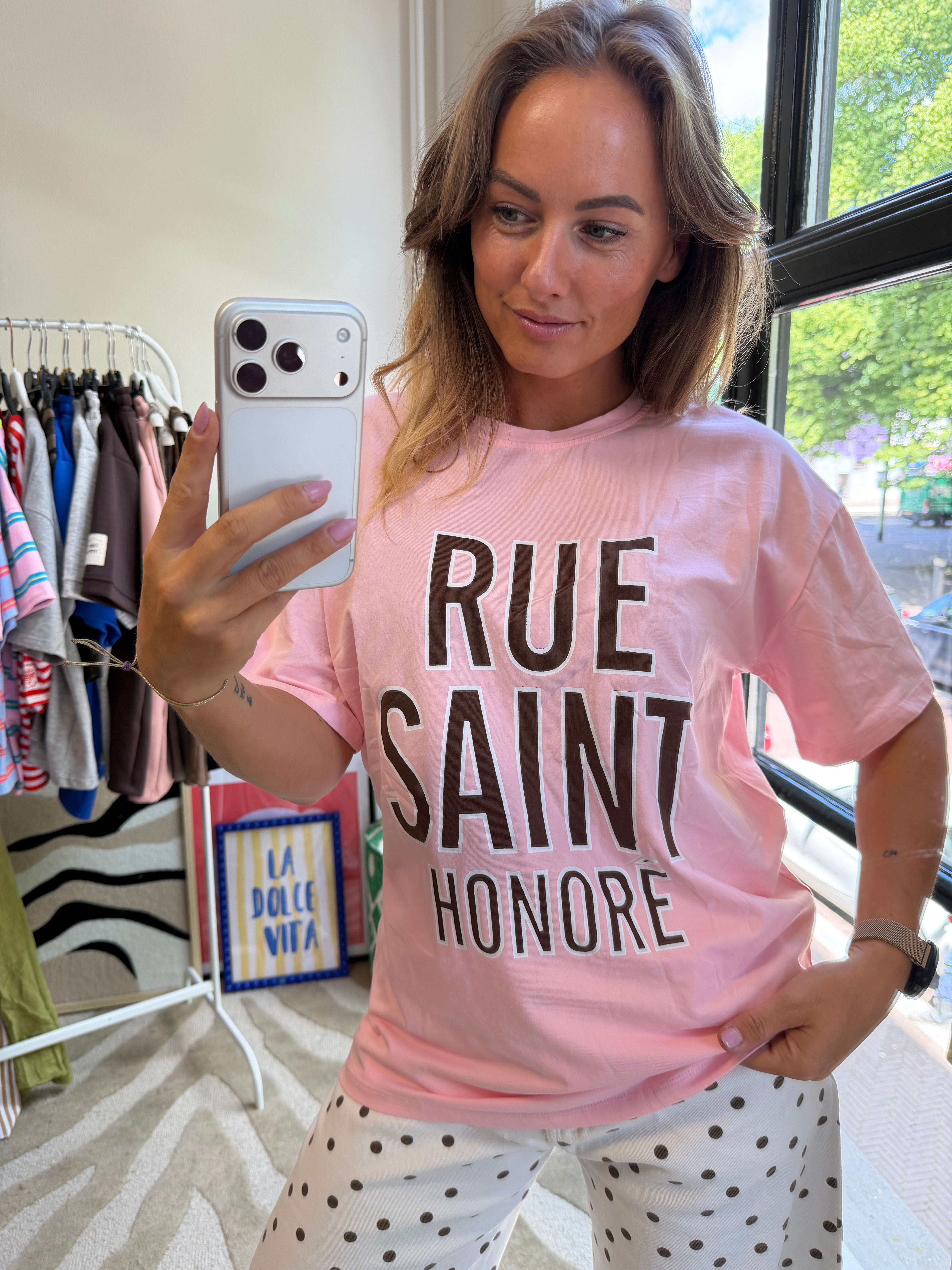 CECILE T-SHIRT ROZE