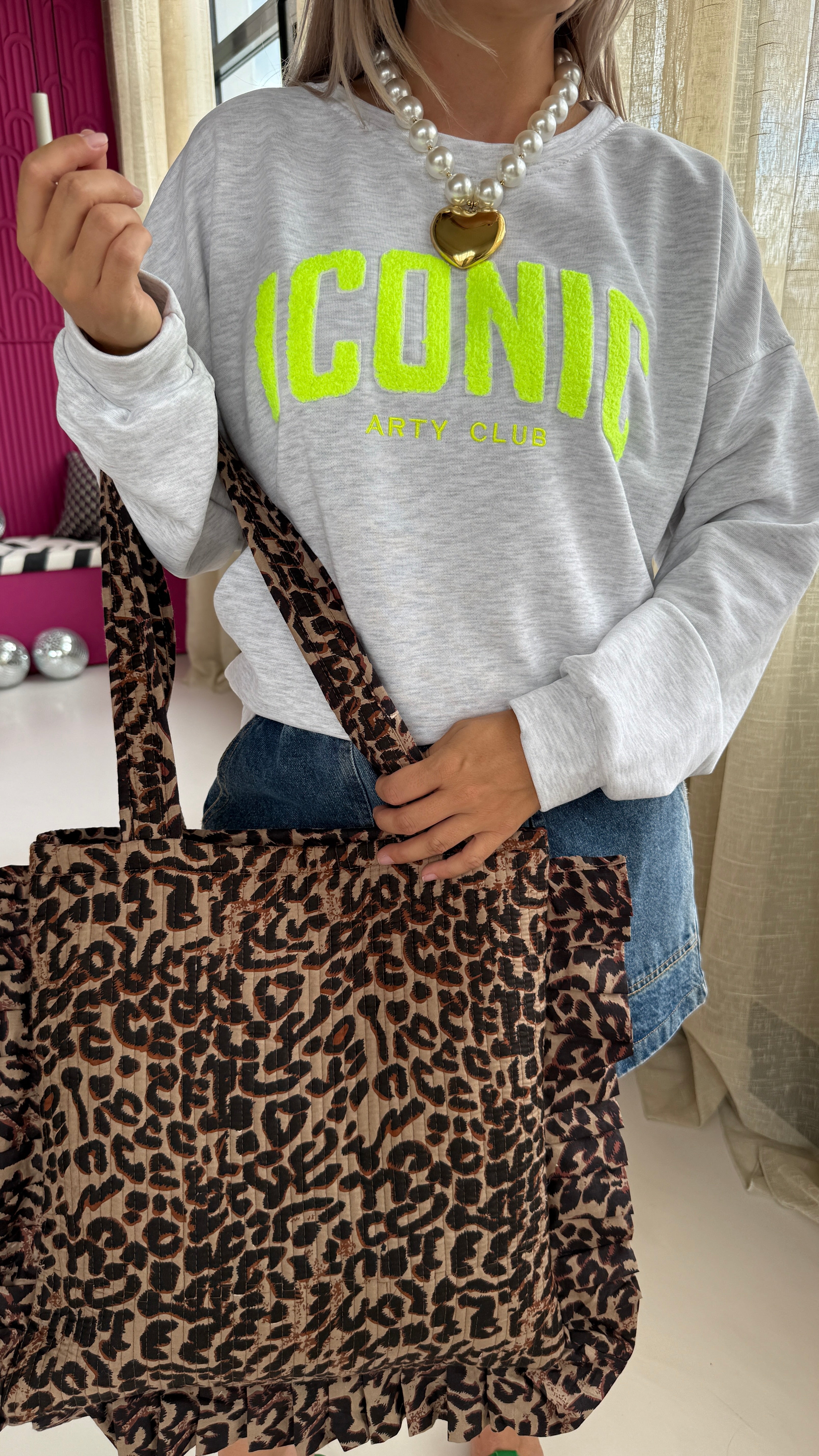 SWEATER GREY ICONIC