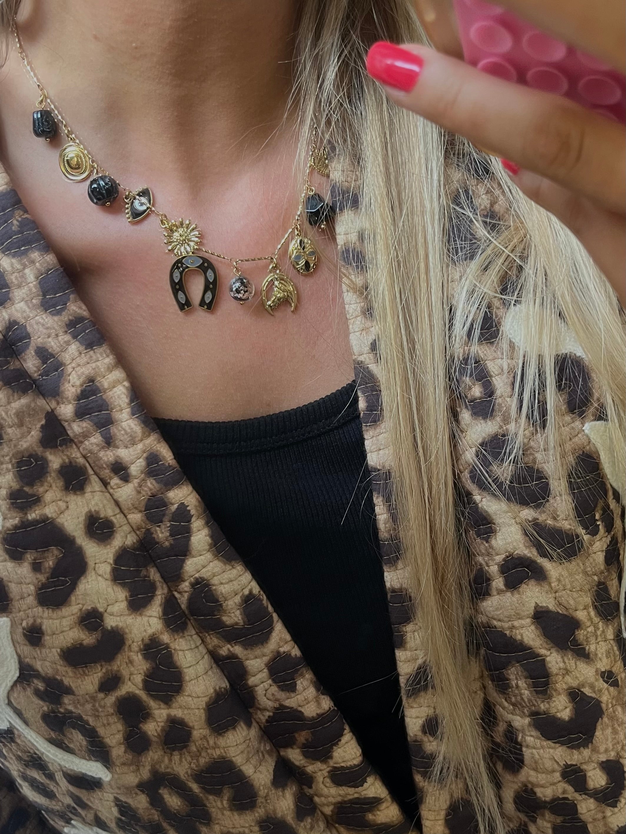 HOLLY KETTING ZWART