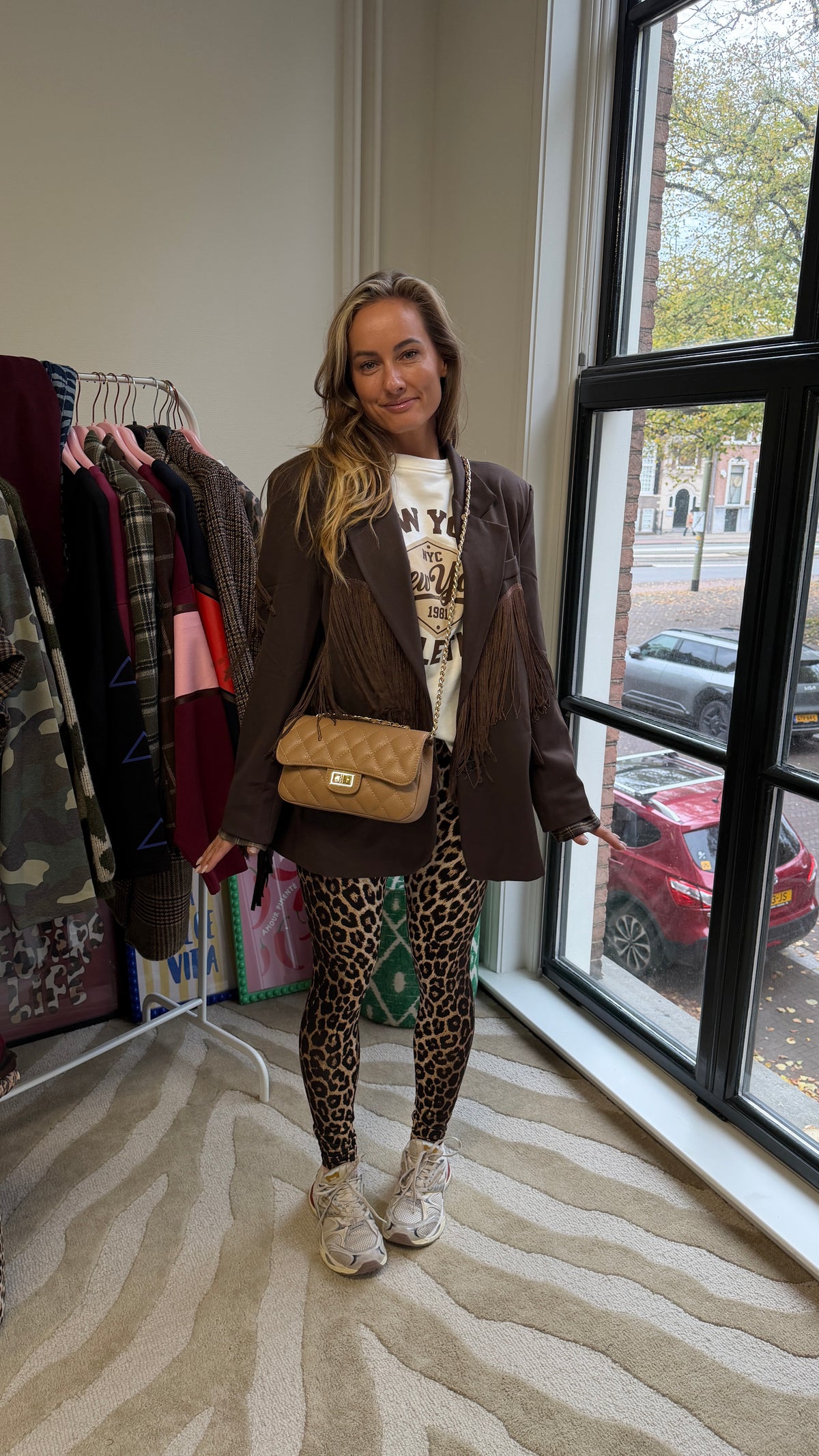 SUUS FRANJES BLAZER BRUIN