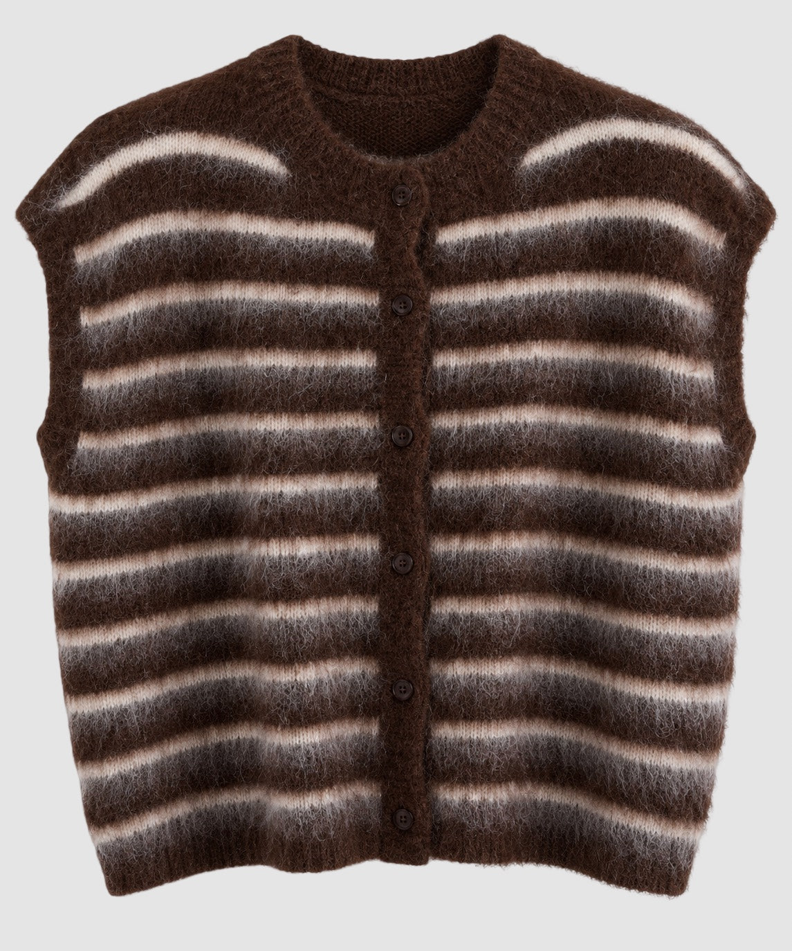 PUCK STREEPGILET BRUIN