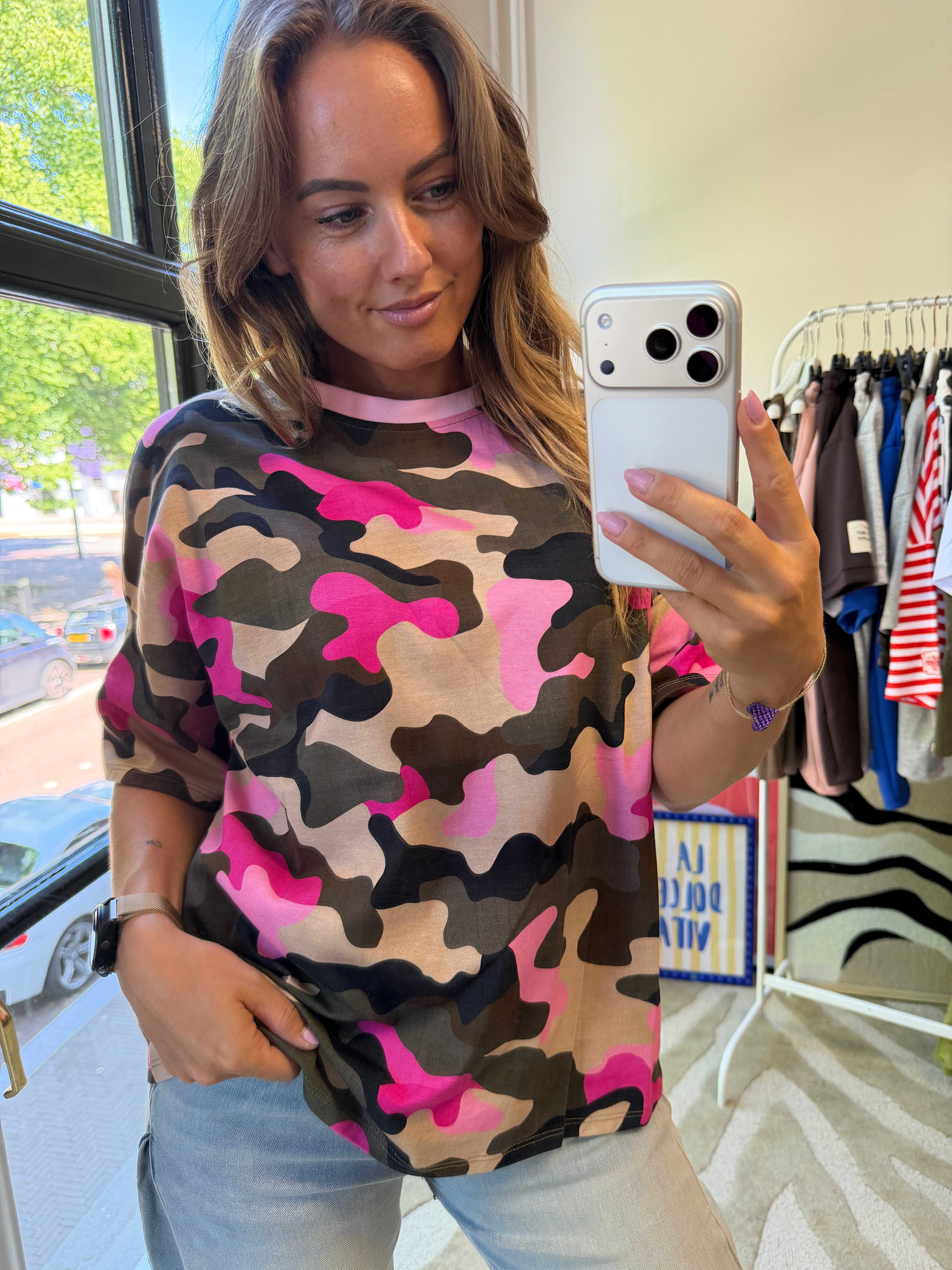 ARMY SHIRT ROZE