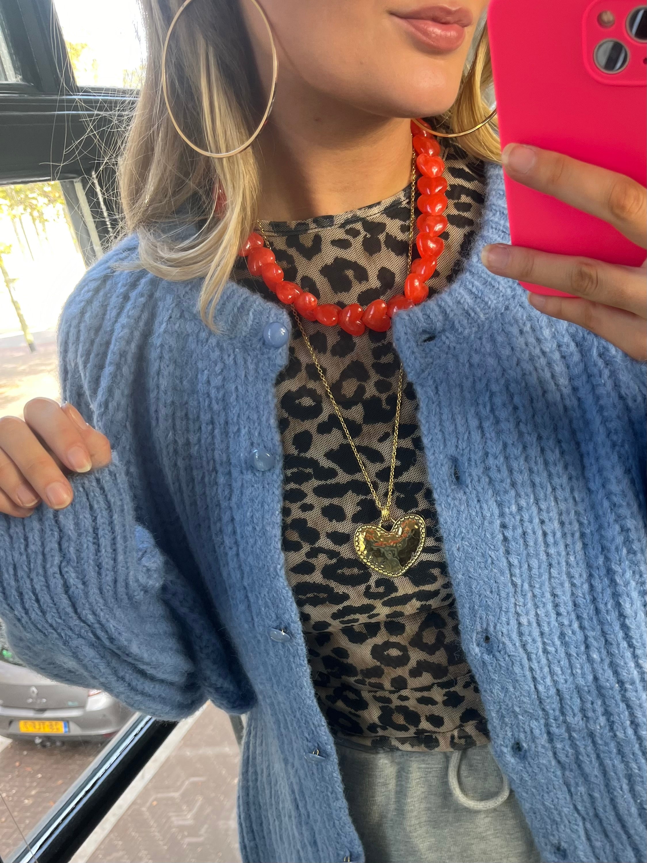 NINI NECKLACE | ORANGE