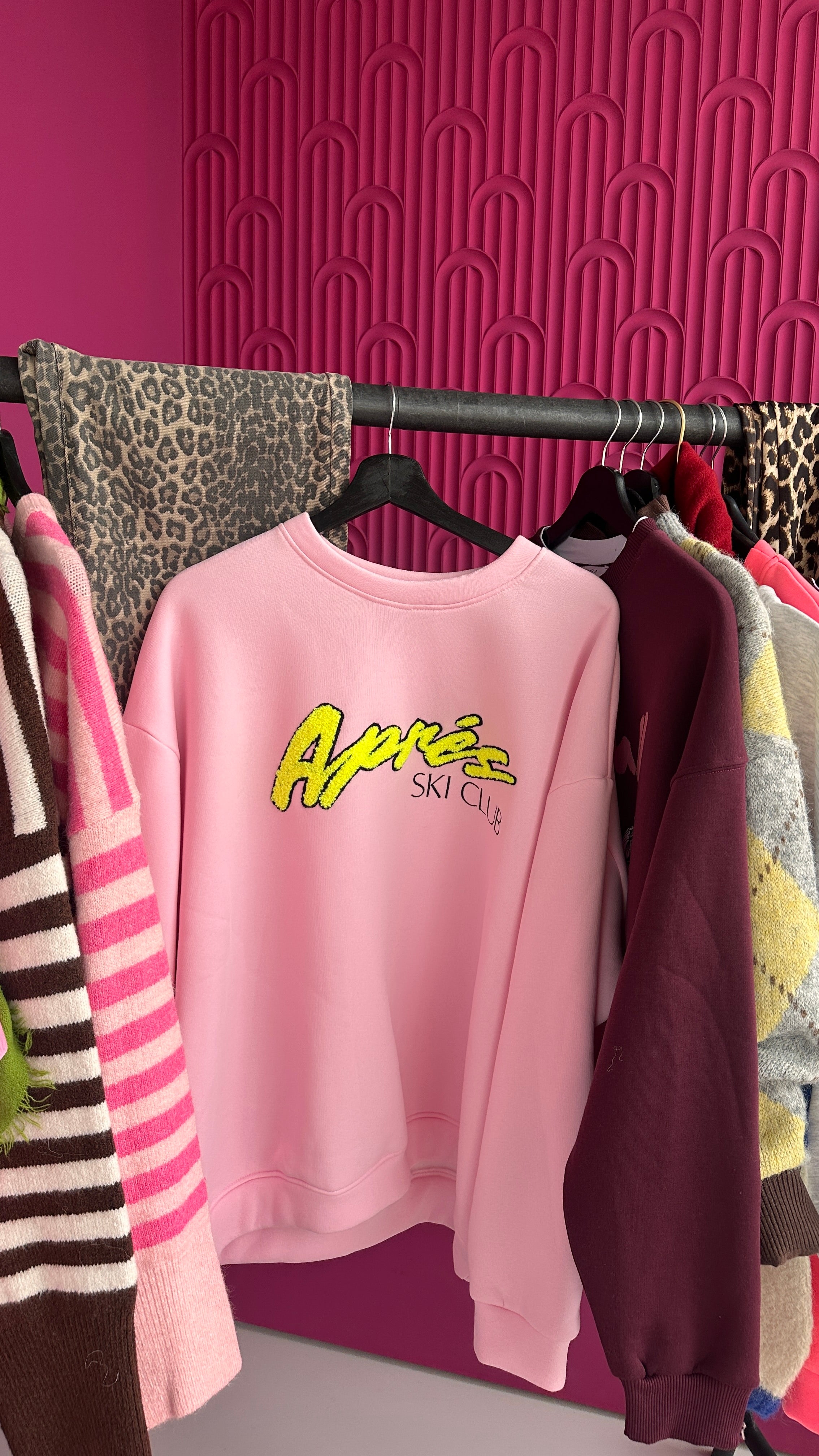 APRES SKI SWEATER ZACHT ROZE