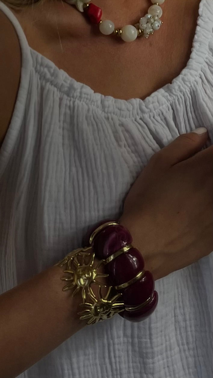 BOLD BRACELET | PINK