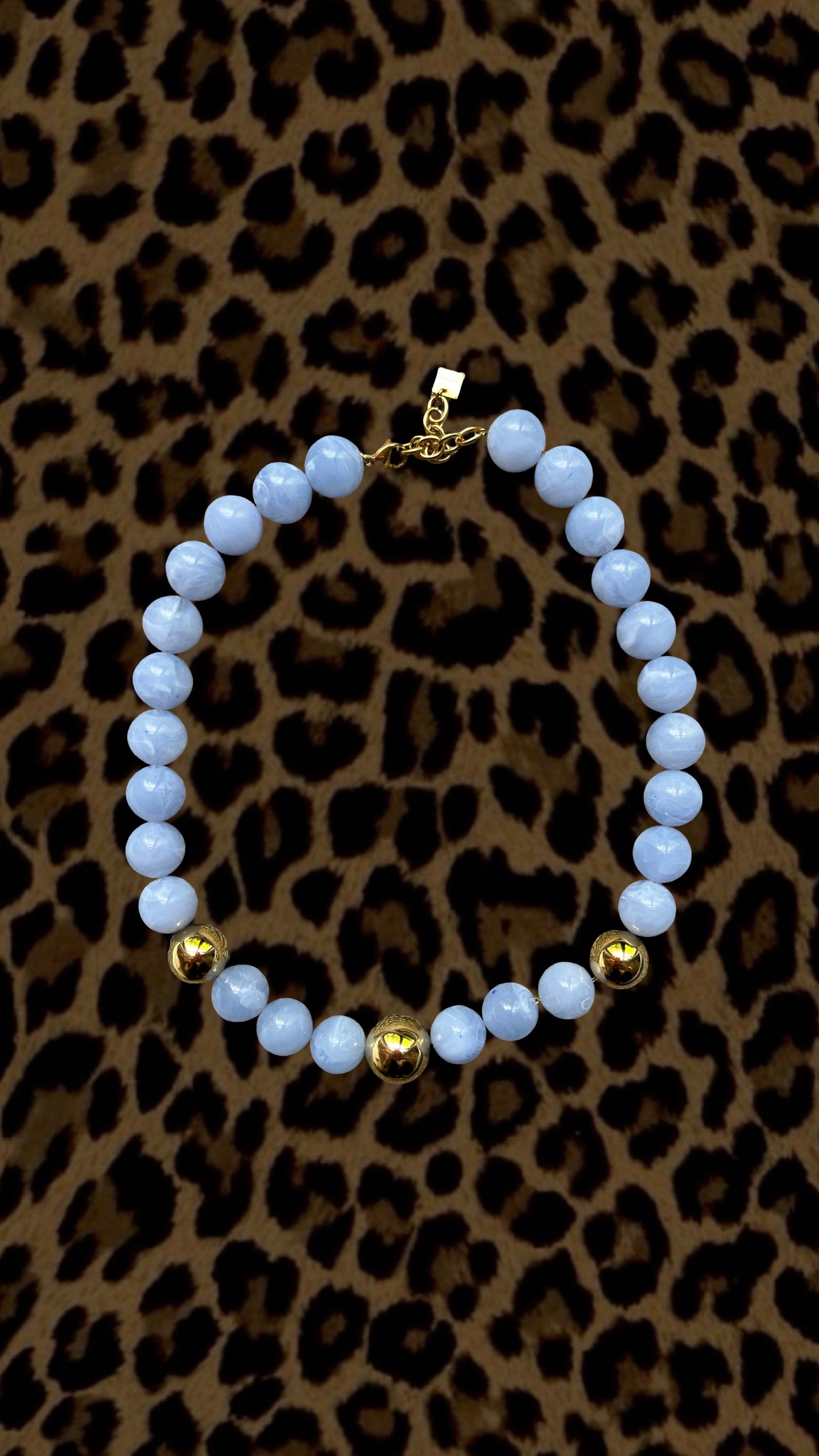 MUSTHAVE NECKLACE | BLUE GOLD