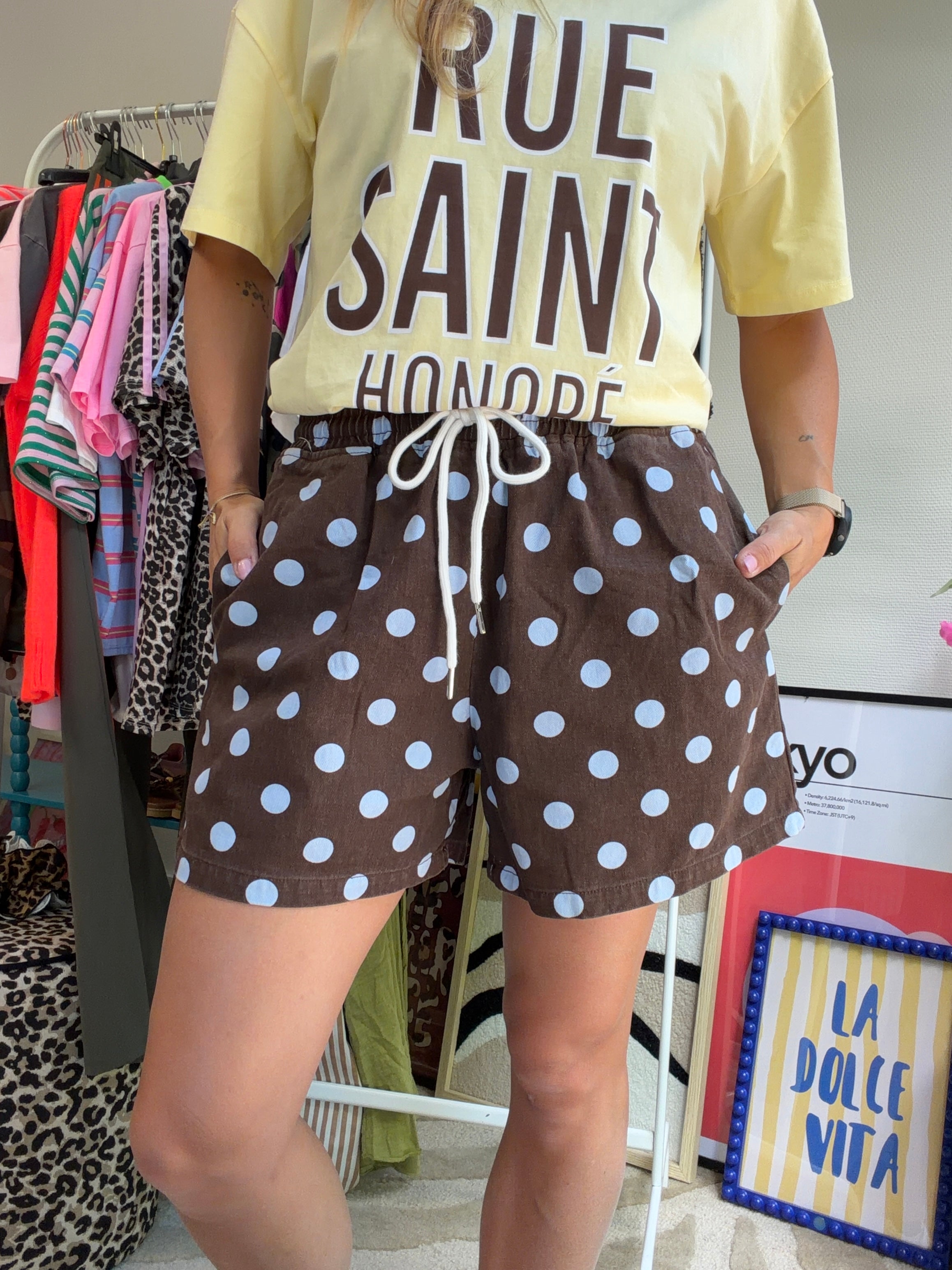 CECILE T-SHIRT GEEL