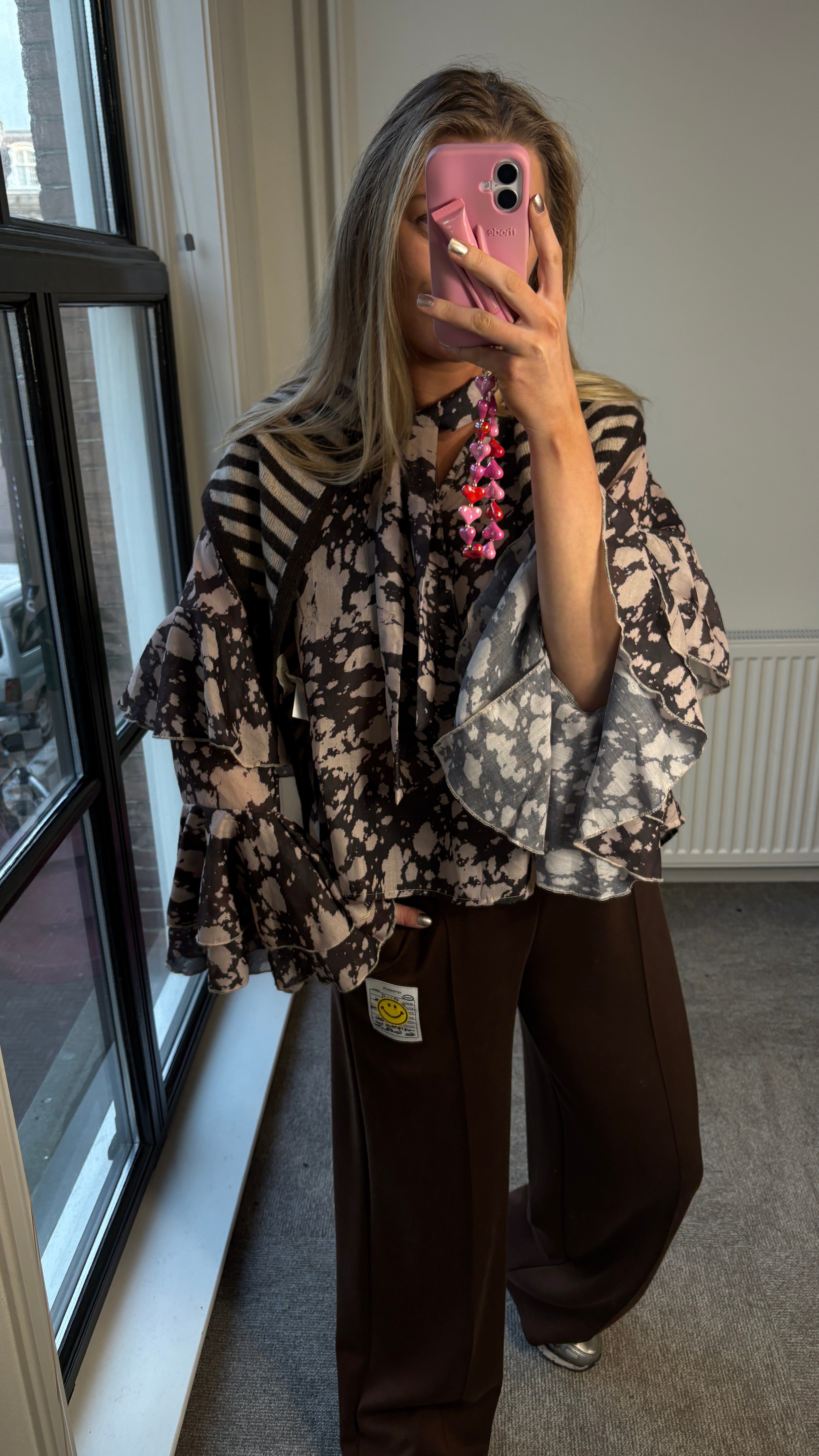 MUSTHAVE SJAALTJE BRUIN/BEIGE