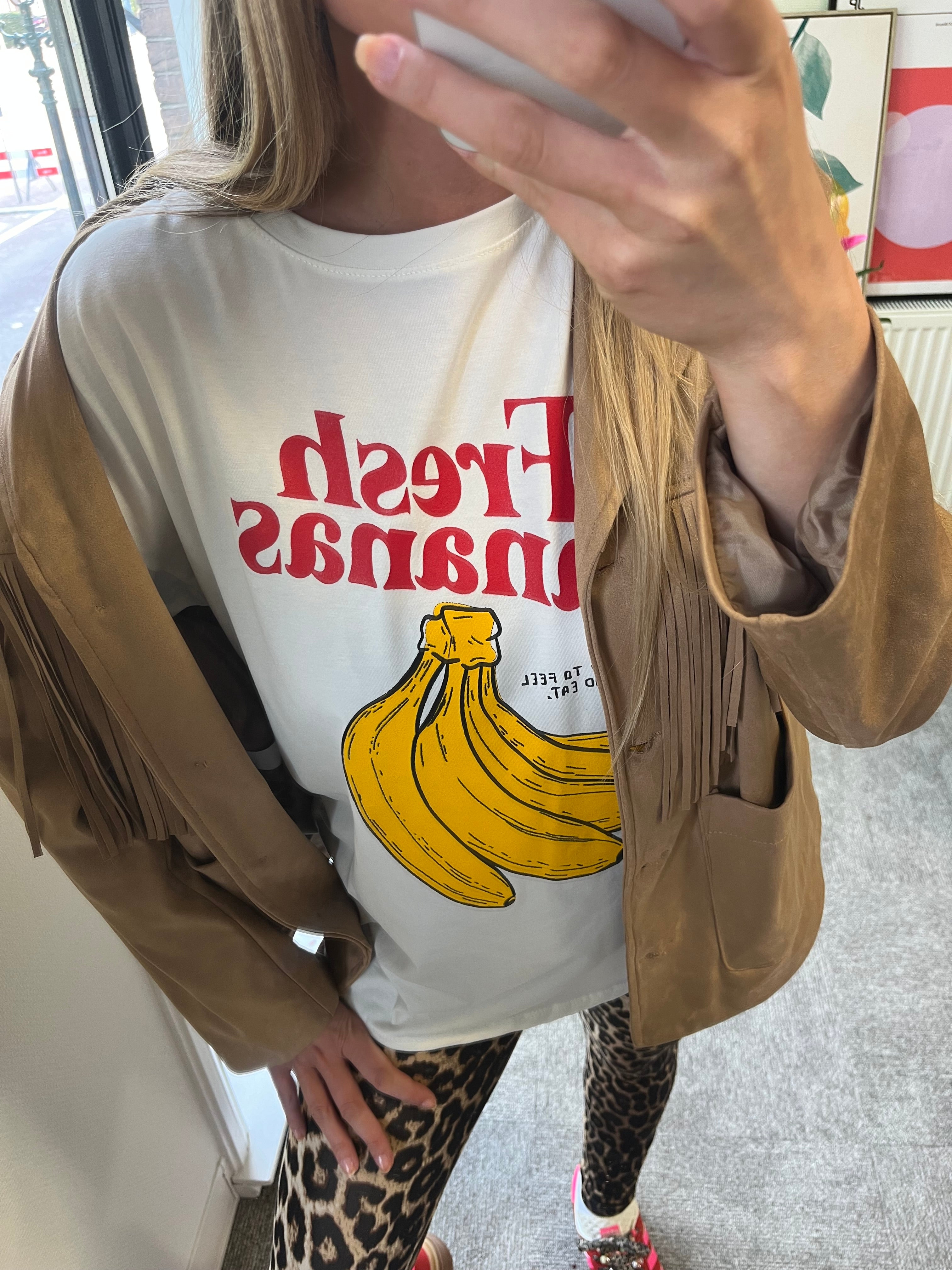 MUSTHAVE T SHIRT BANANEN