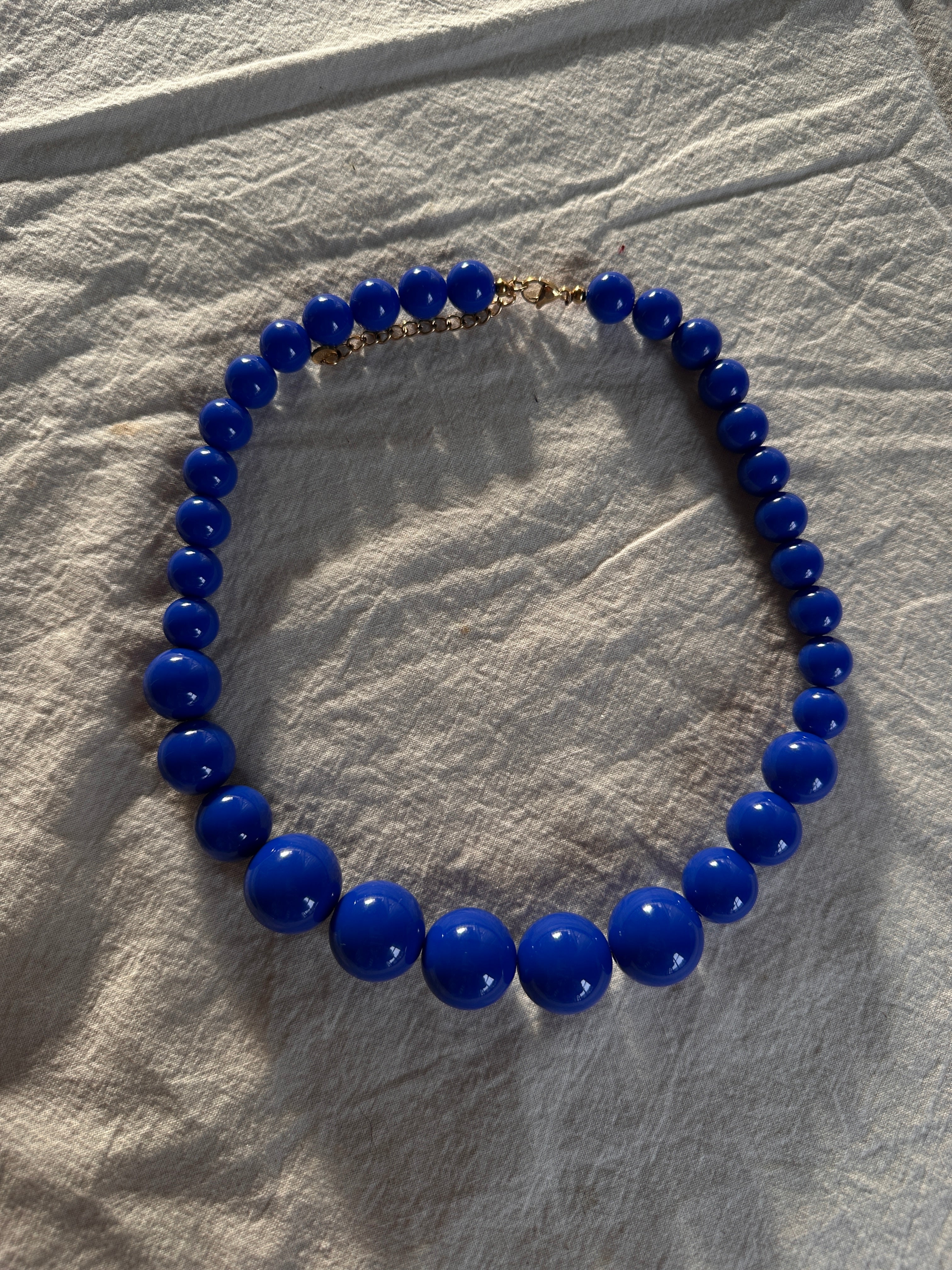 EVA MUSTHAVE KETTING KOBALT BLAUW