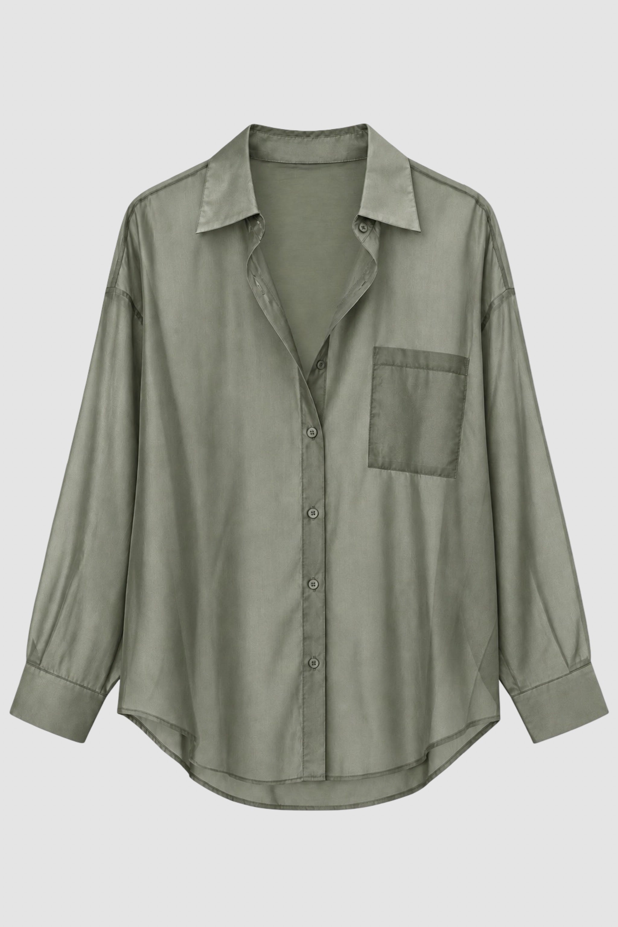 SUZY BLOUSE KHAKI GROEN