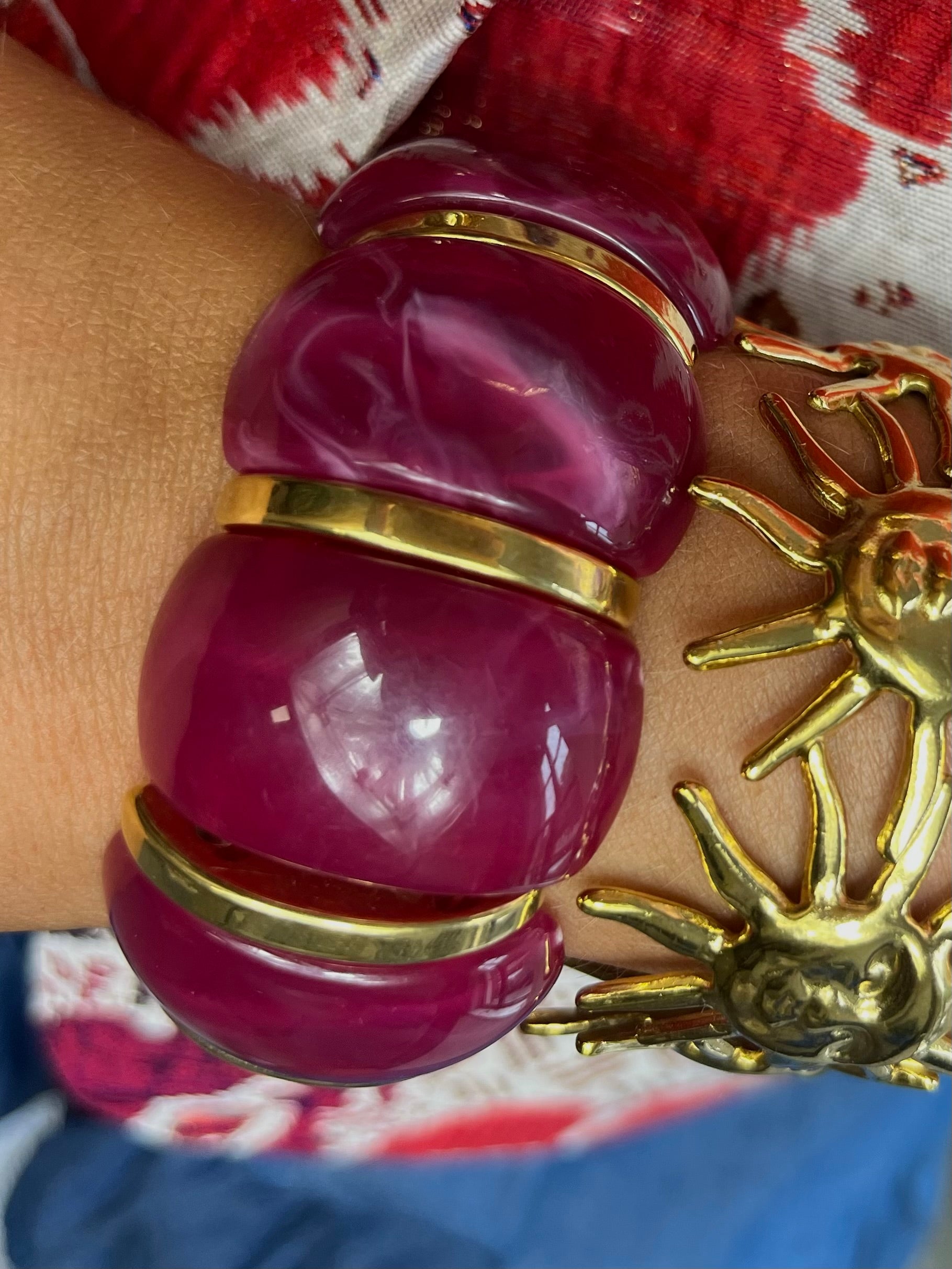 BOLD BRACELET | PINK
