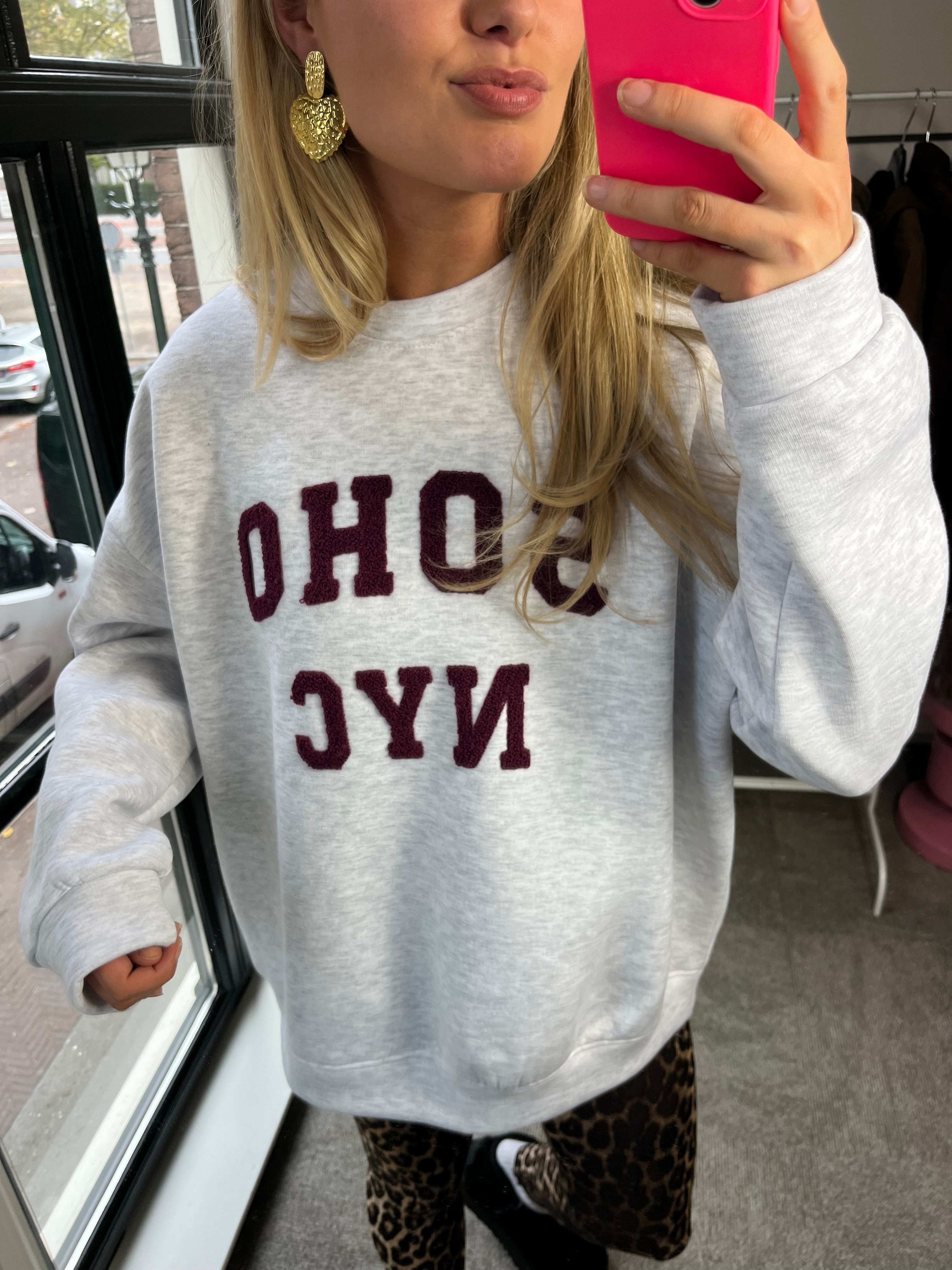 GRIJZE SWEATER