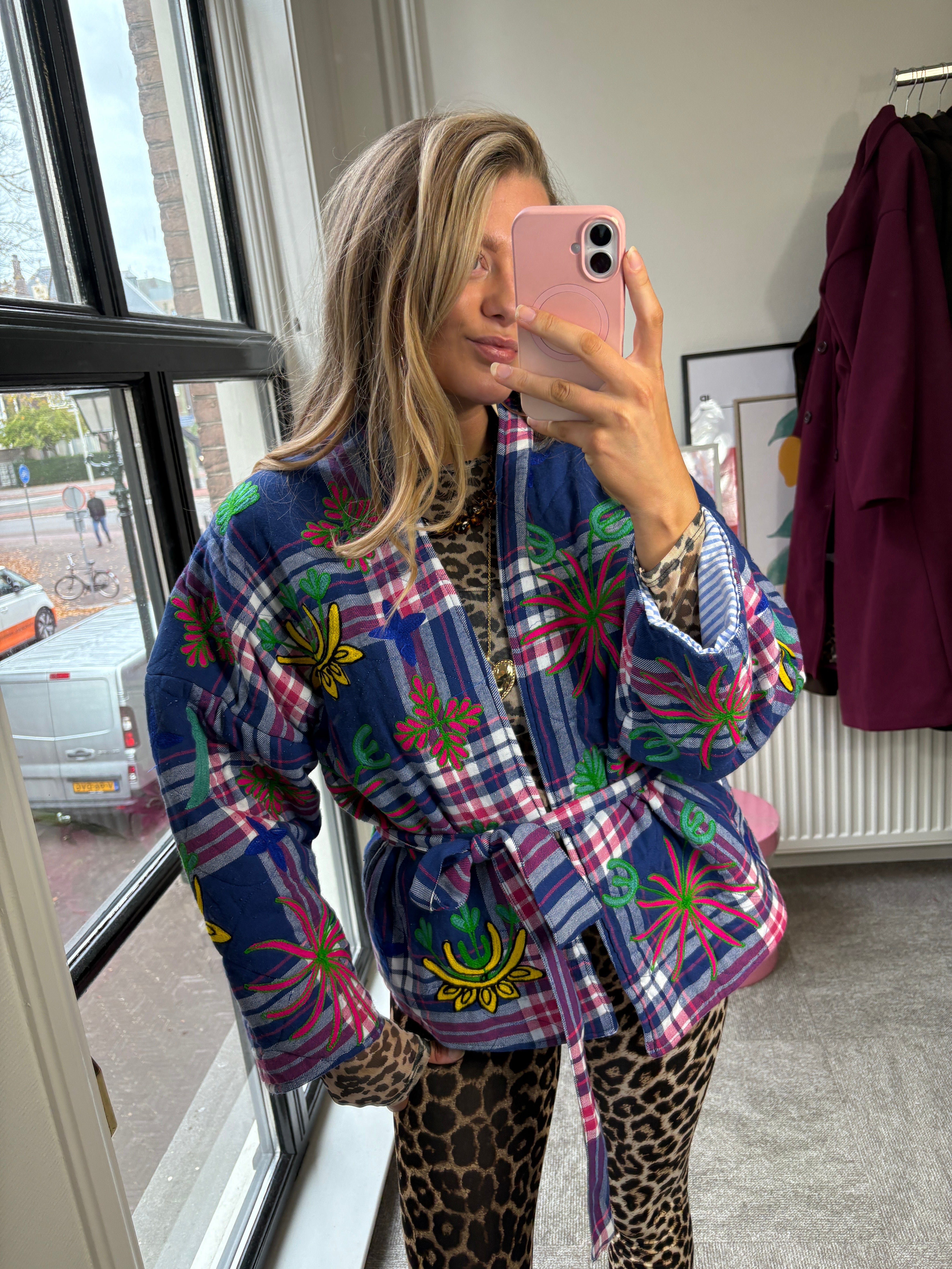 NICOLE RUIT JACKET BLUE