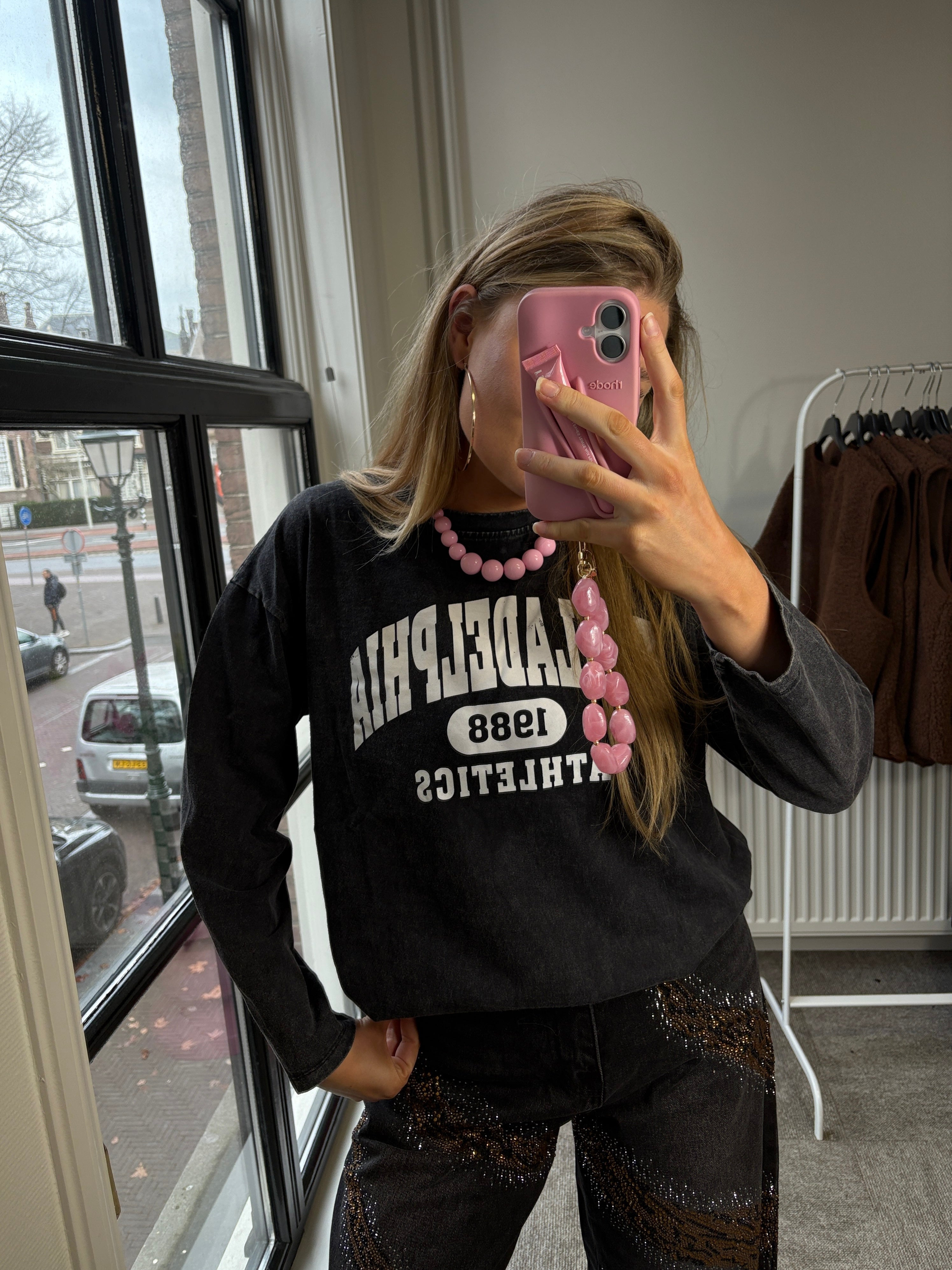 PIPPA LONGSLEEVE ZWART