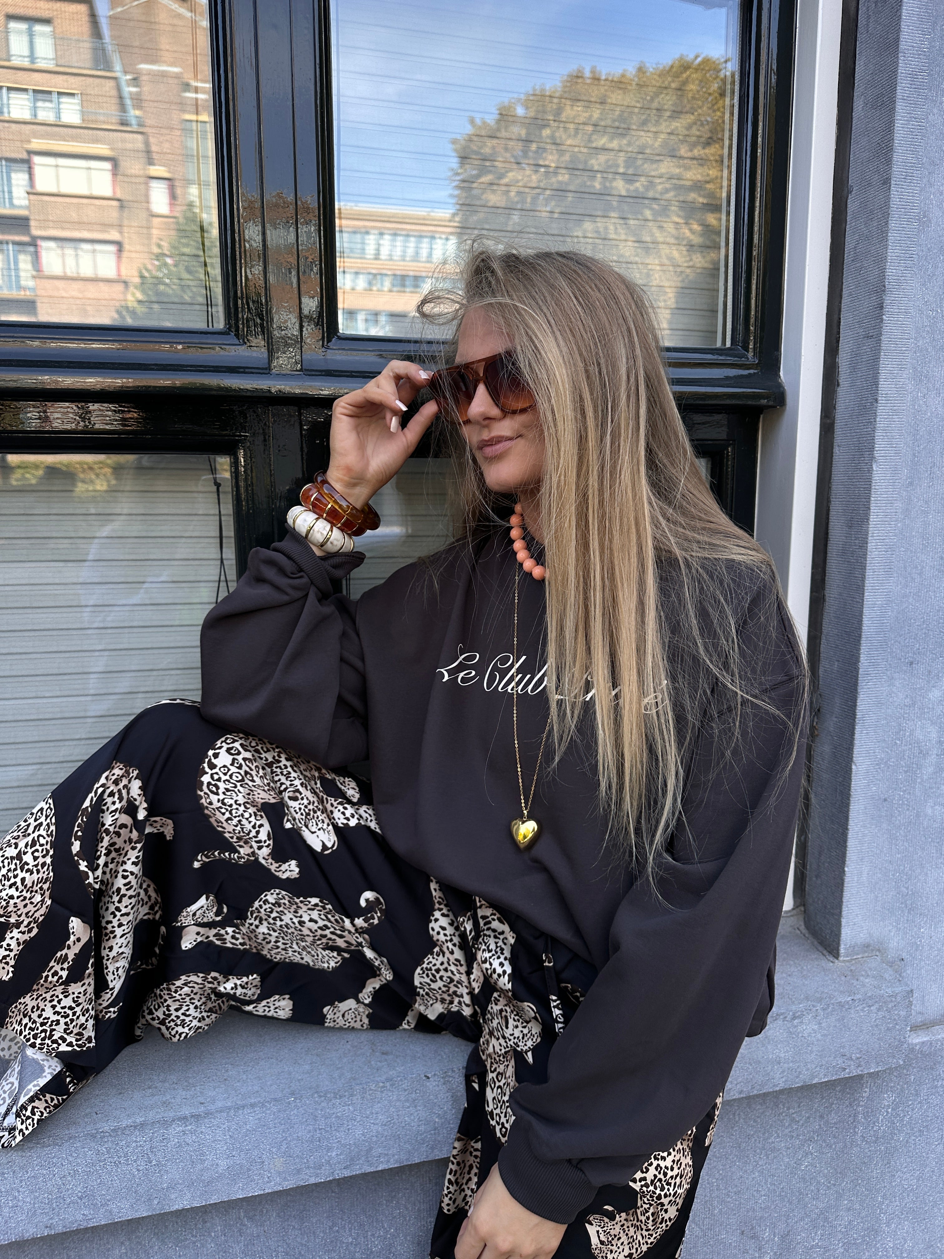 POLLY SWEATER LE CLUB PRIVE BRUIN