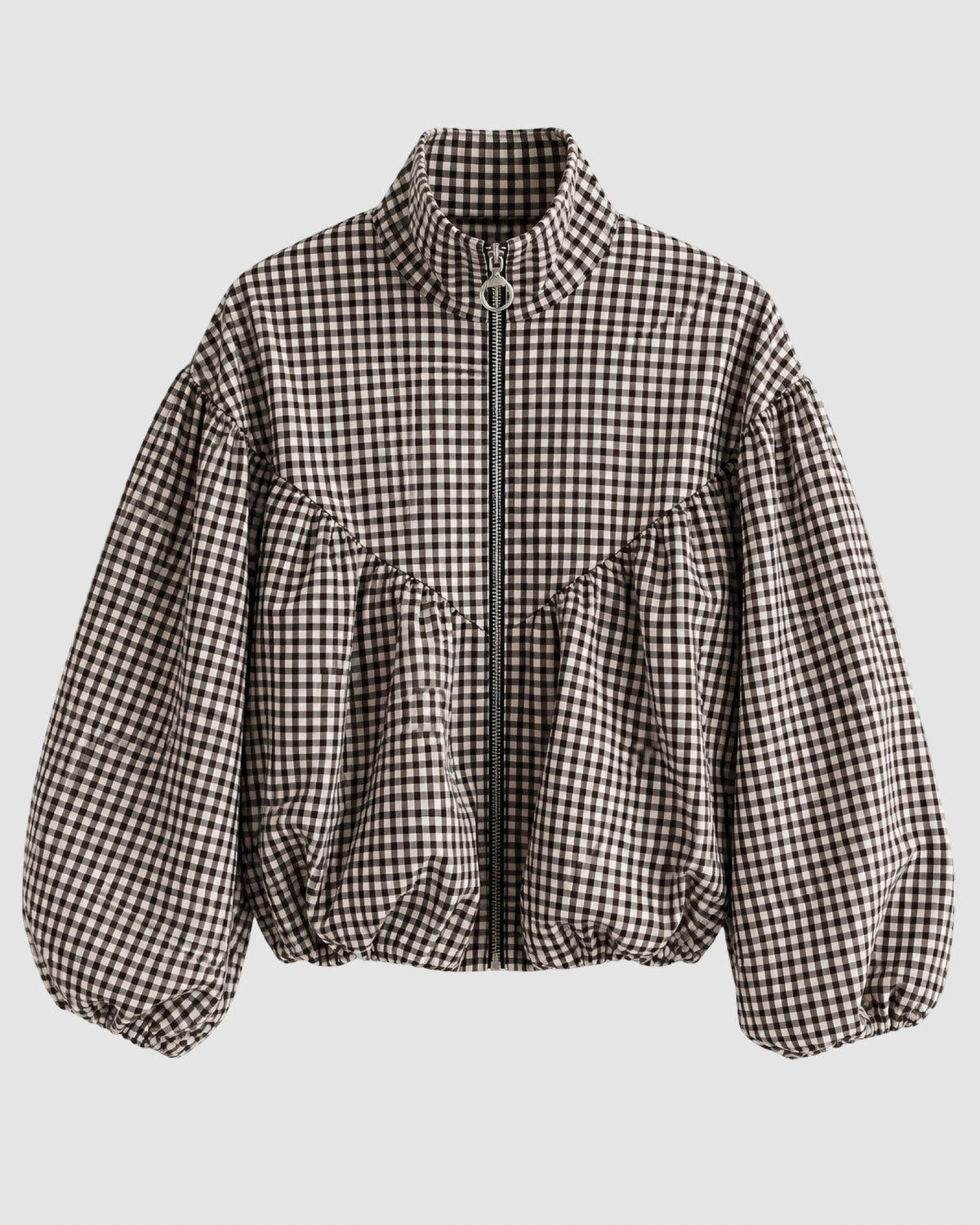 MUSTHAVE RUITJES BOMBERJASJE ZWART WIT