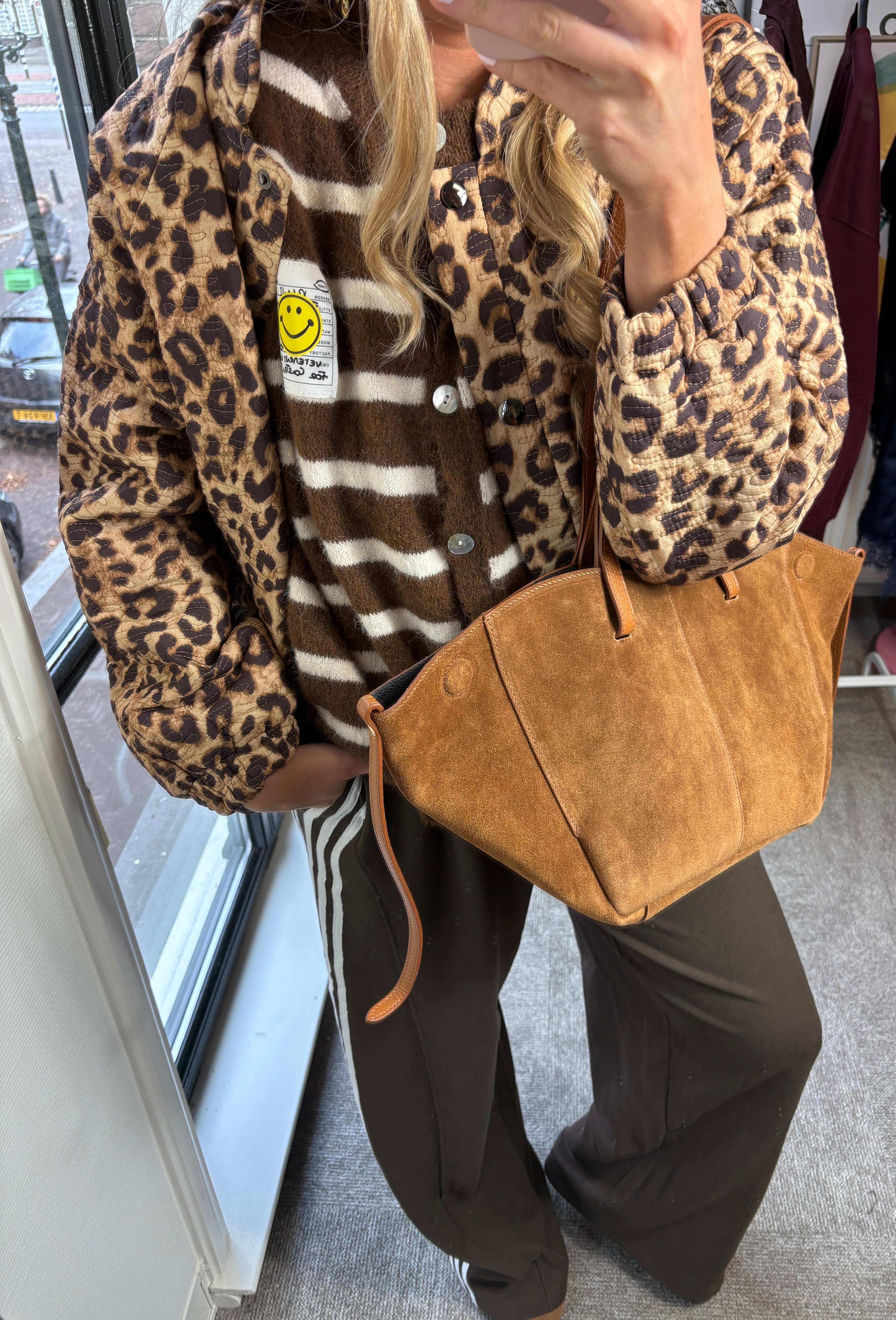 SAAR MUSTHAVE BAG COGNAC